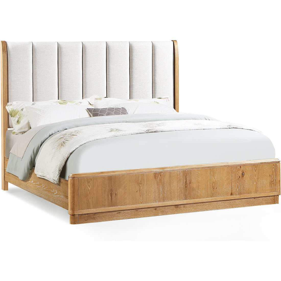  Size_King  -- Westcott Upholstered Panel Bed IMAGE 1