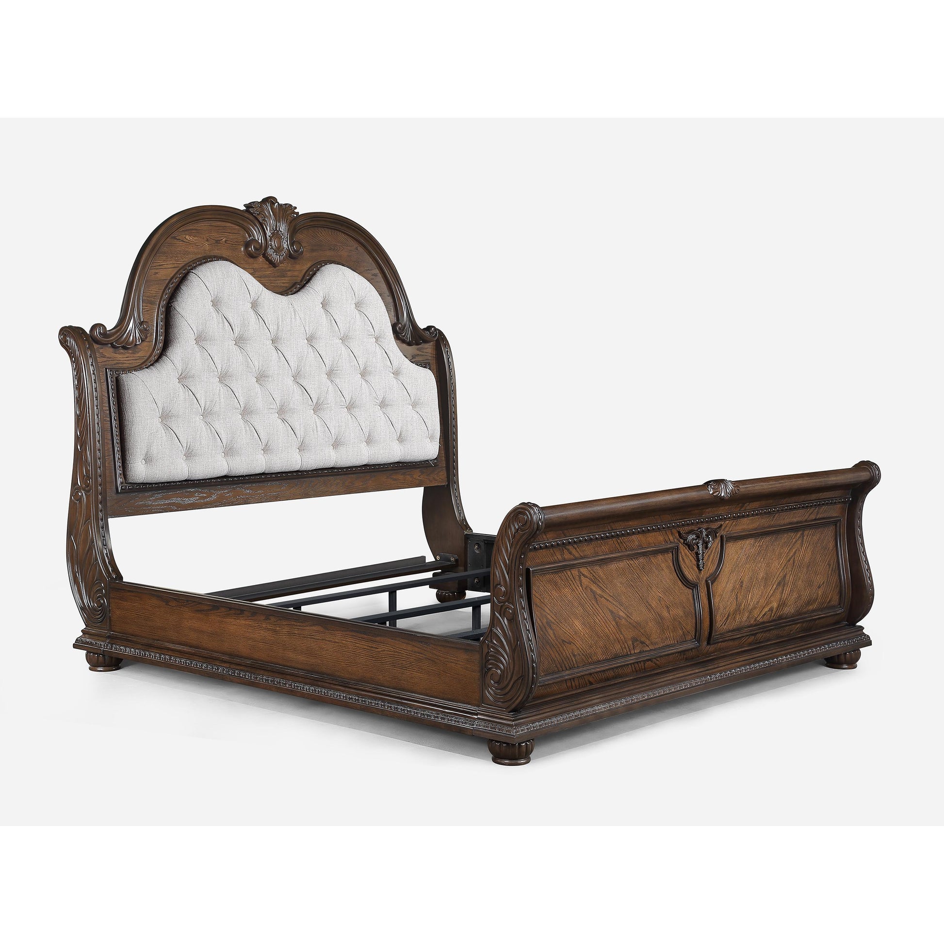  Size_King  -- Stanley Sleigh Bed IMAGE 2