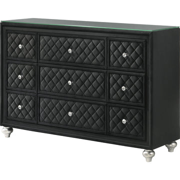  Crown Mark Cameo B2180-1 Dresser - Black IMAGE 1