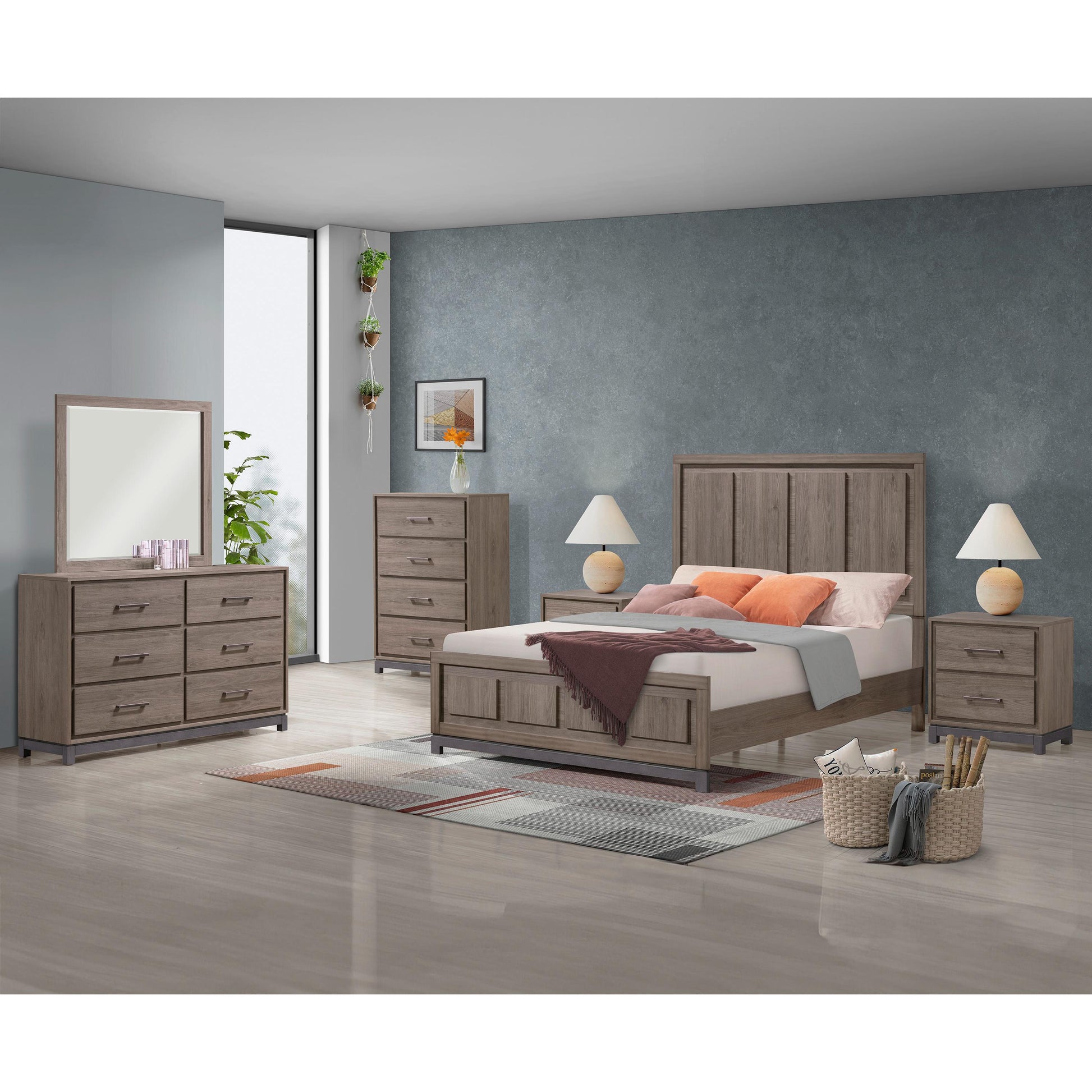  Crown Mark River B3150-11 Dresser Mirror IMAGE 3