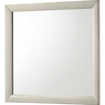  Crown Mark Emily B4255-11 Dresser Mirror - White IMAGE 1