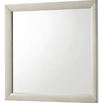  Crown Mark Emily B4255-11 Dresser Mirror - White IMAGE 1