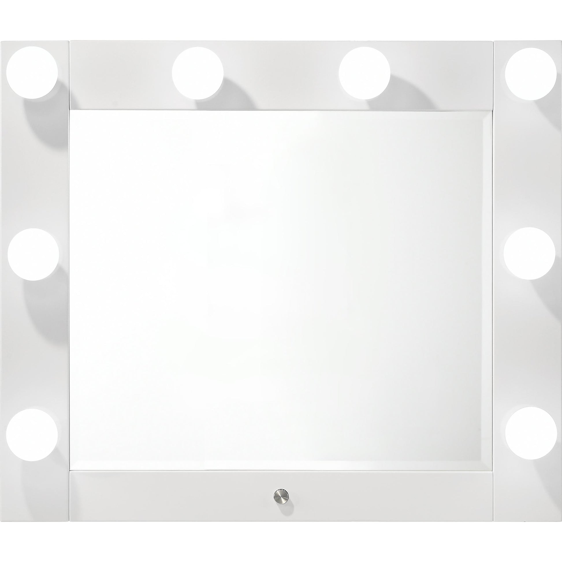  Crown Mark Luxo B4852WHSET Vanity Set - White IMAGE 6