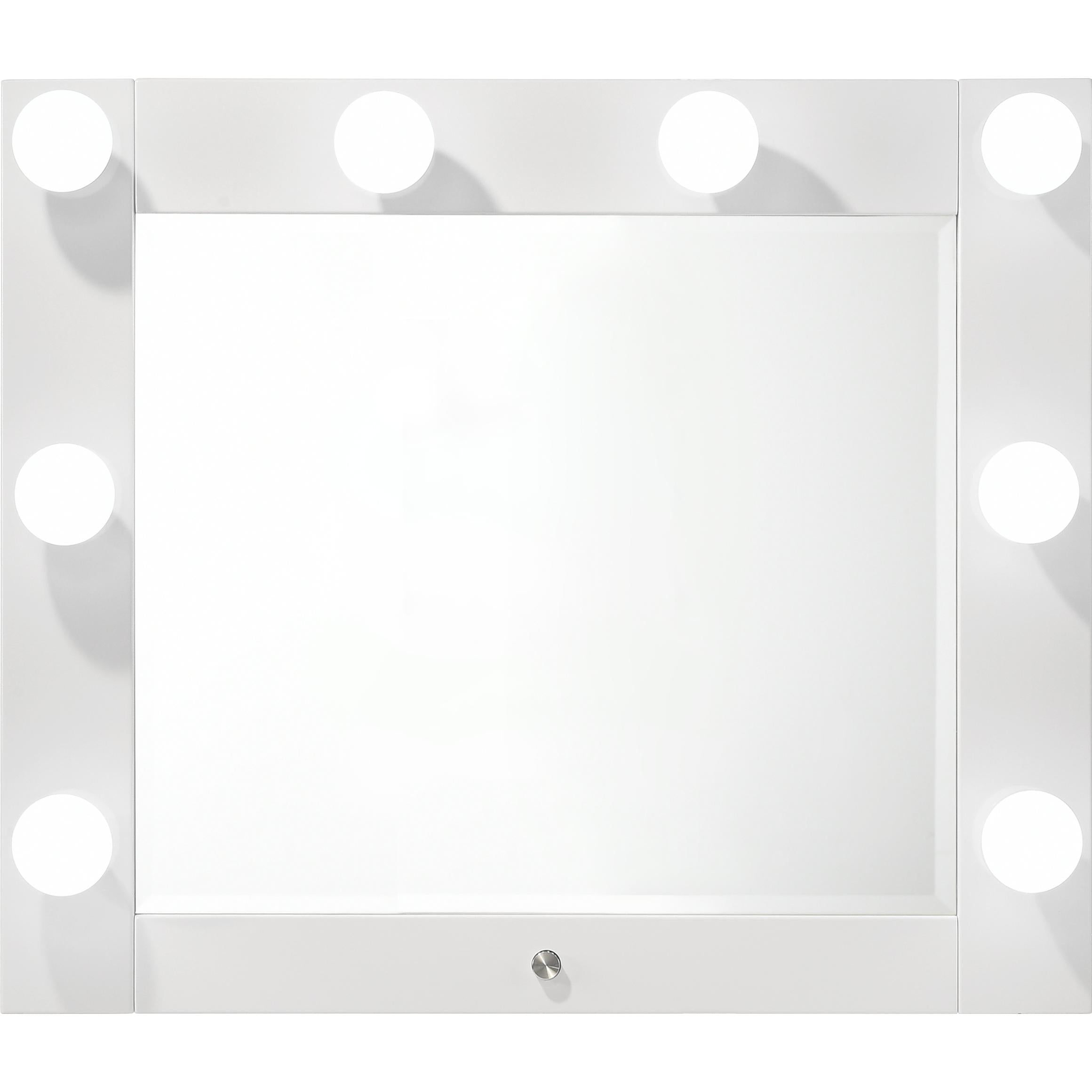  Crown Mark Luxo B4852WHSET Vanity Set - White IMAGE 6