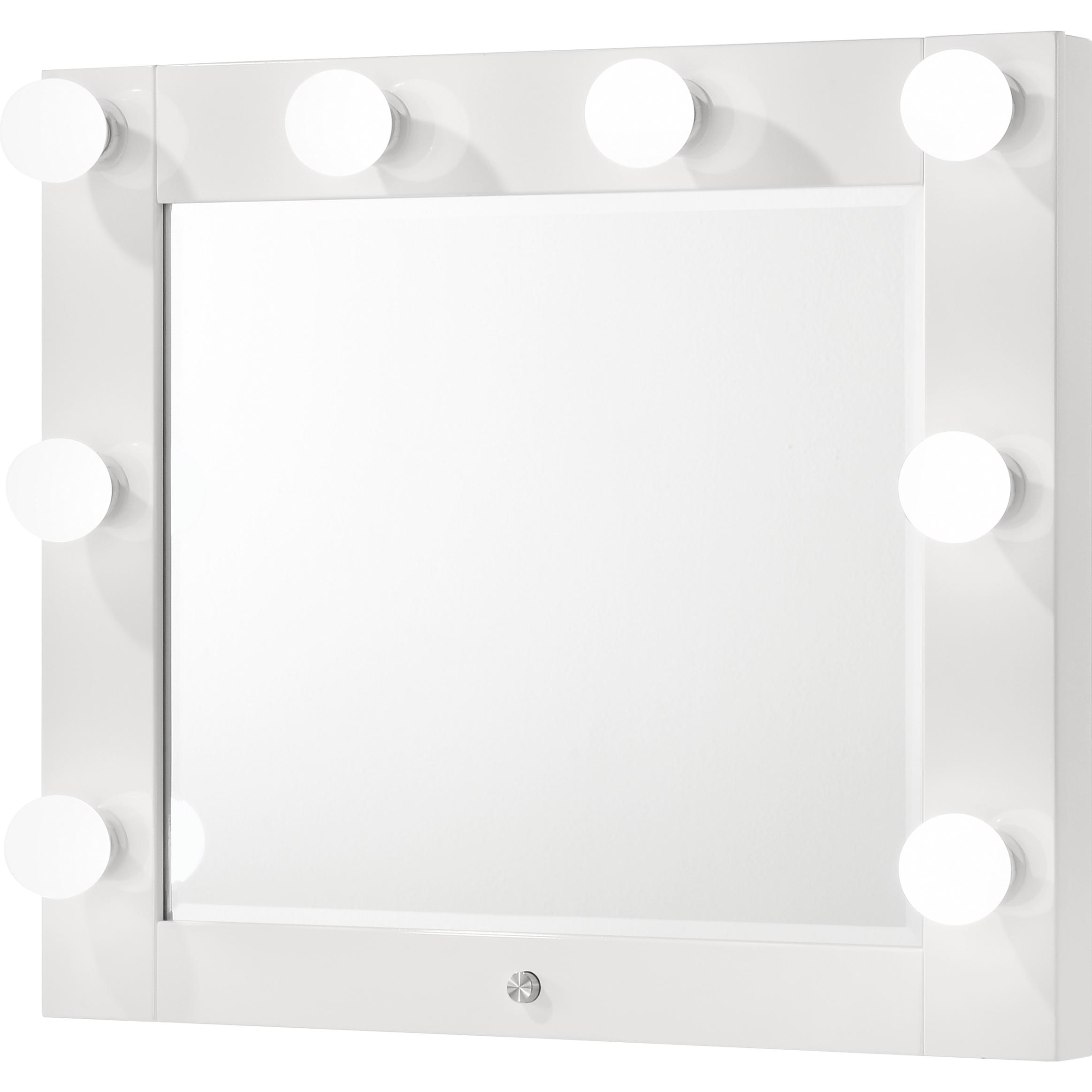  Crown Mark Luxo B4852WHSET Vanity Set - White IMAGE 7