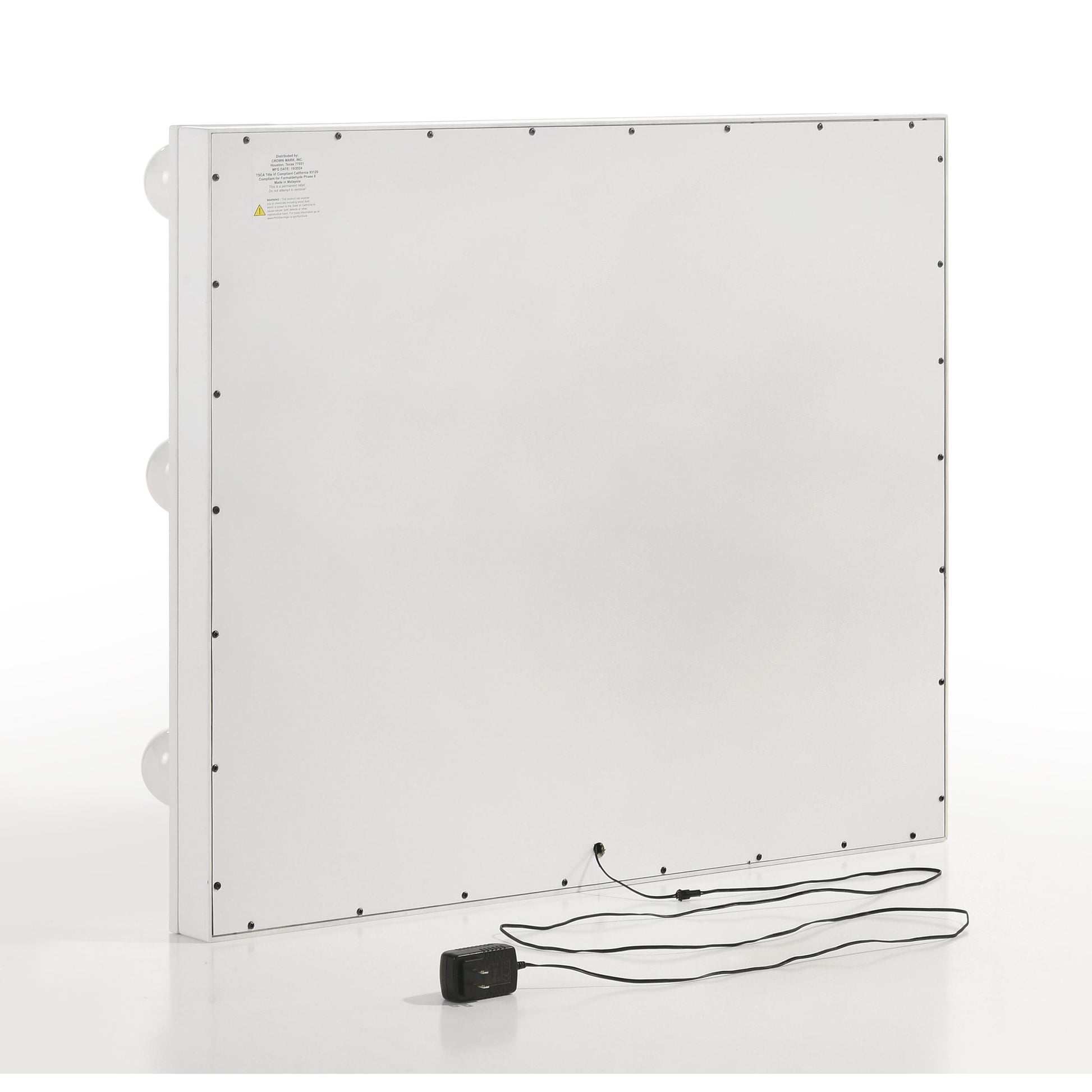  Crown Mark Luxo B4852WHSET Vanity Set - White IMAGE 8