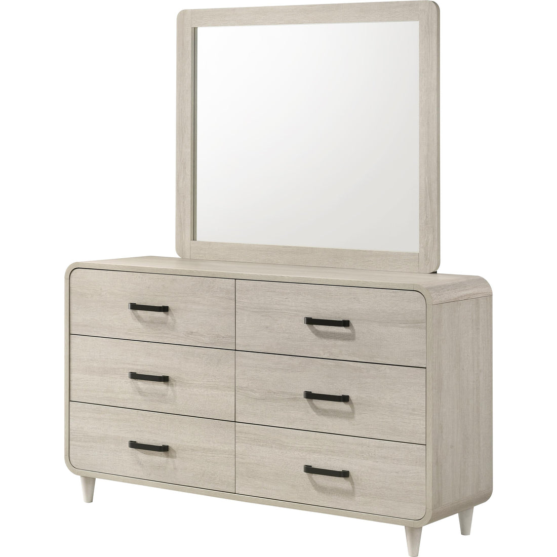  Crown Mark Nyomi B4900-1 Dresser - White IMAGE 1