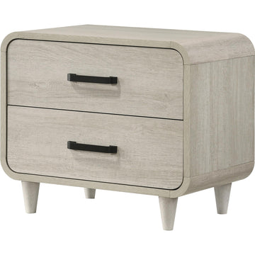  Crown Mark Nyomi B4900-2 Nightstand - White IMAGE 1