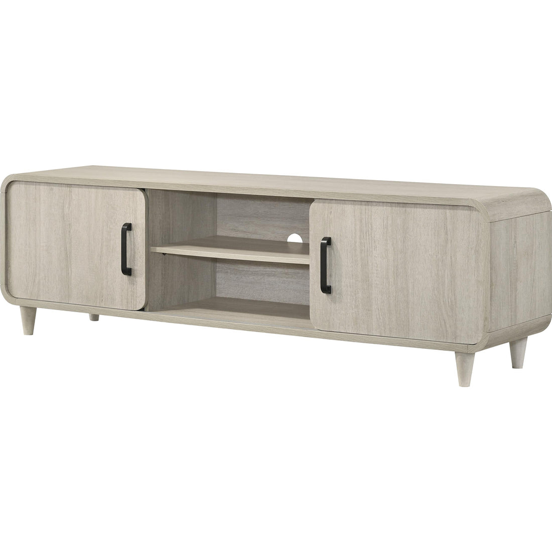  Crown Mark Nyomi B4900-9 TV Stand - White IMAGE 1