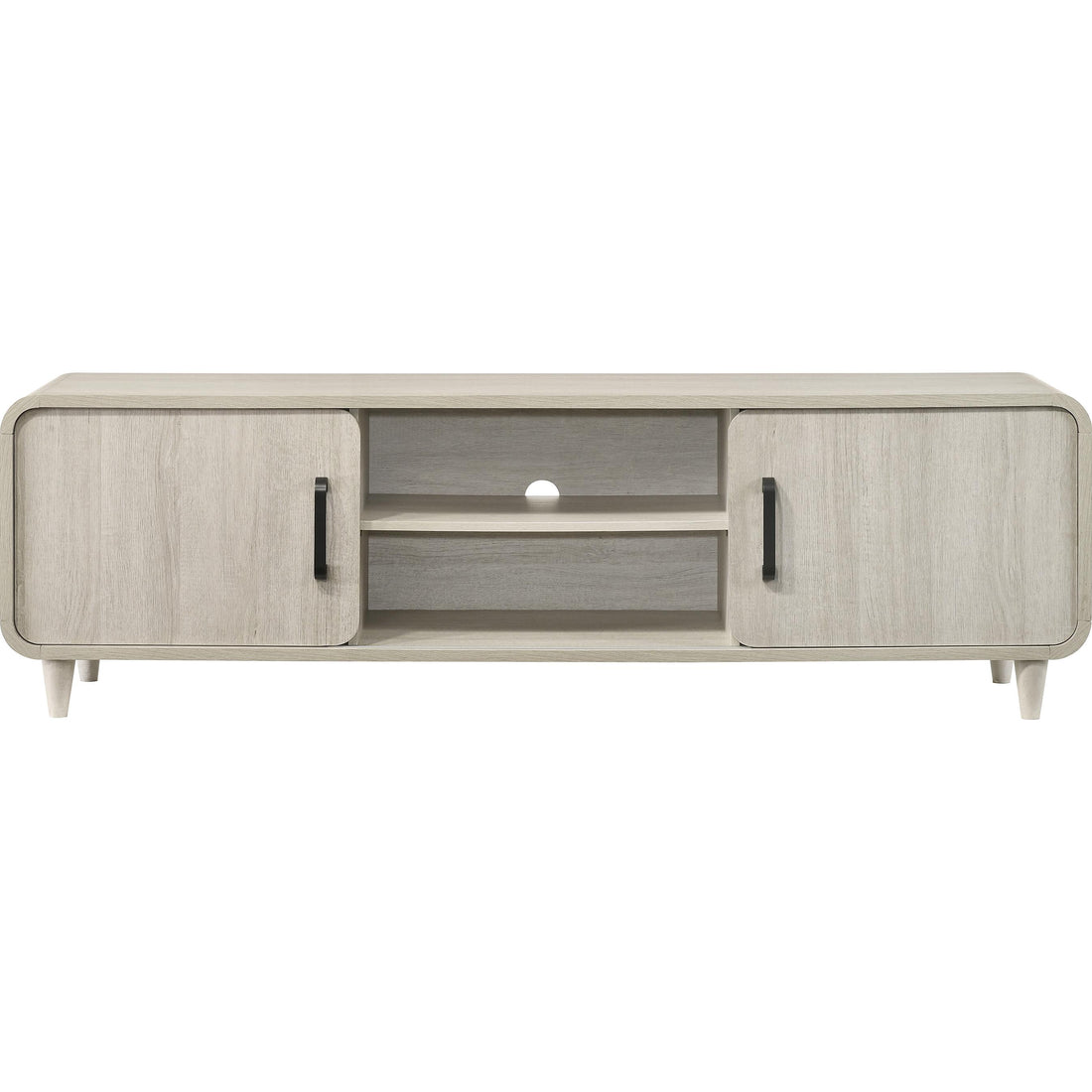  Crown Mark Nyomi B4900-9 TV Stand - White IMAGE 1
