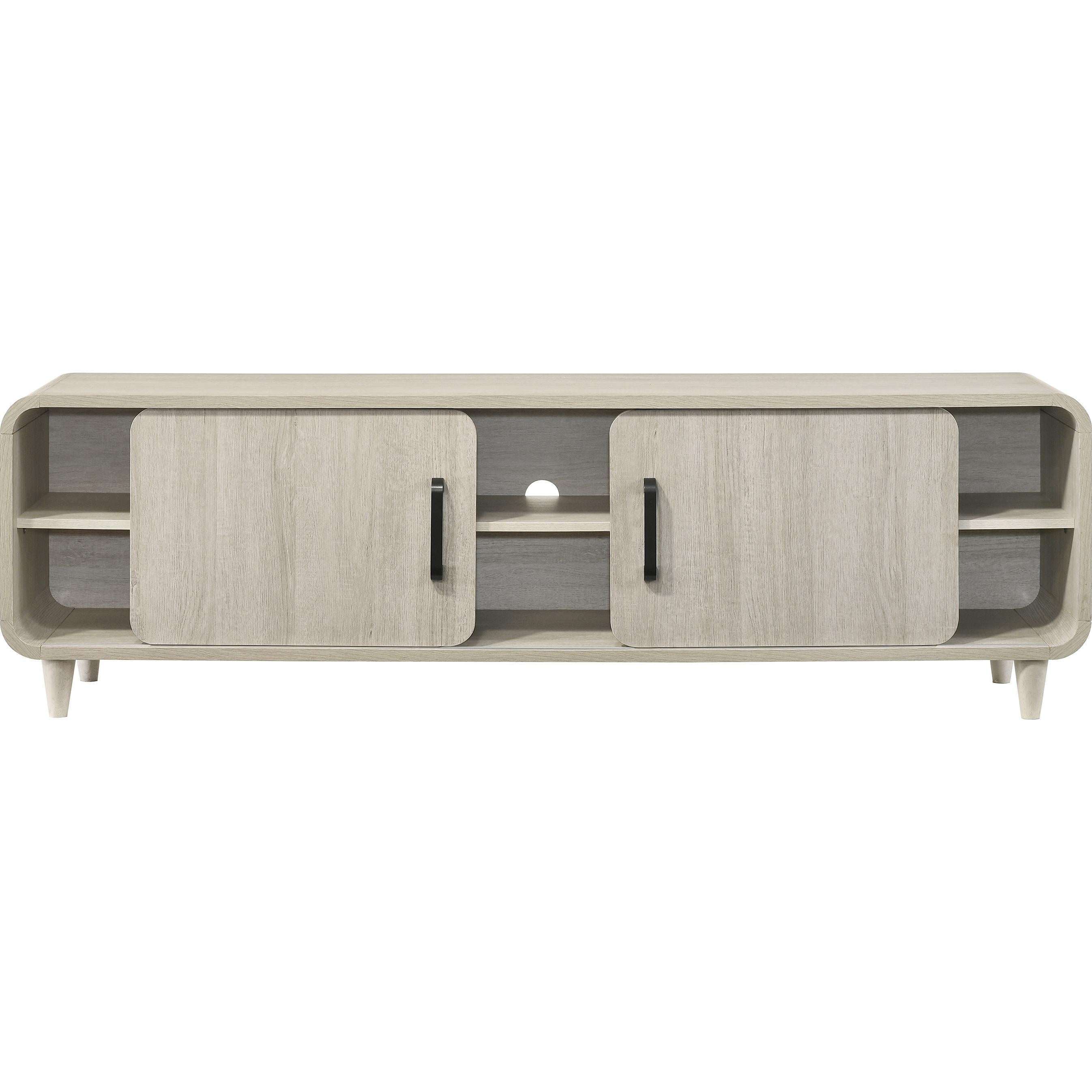  Crown Mark Nyomi B4900-9 TV Stand - White IMAGE 3