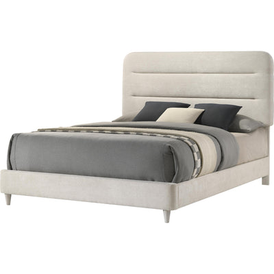  Size_King  -- Nyomi Upholstered Panel Bed IMAGE 1