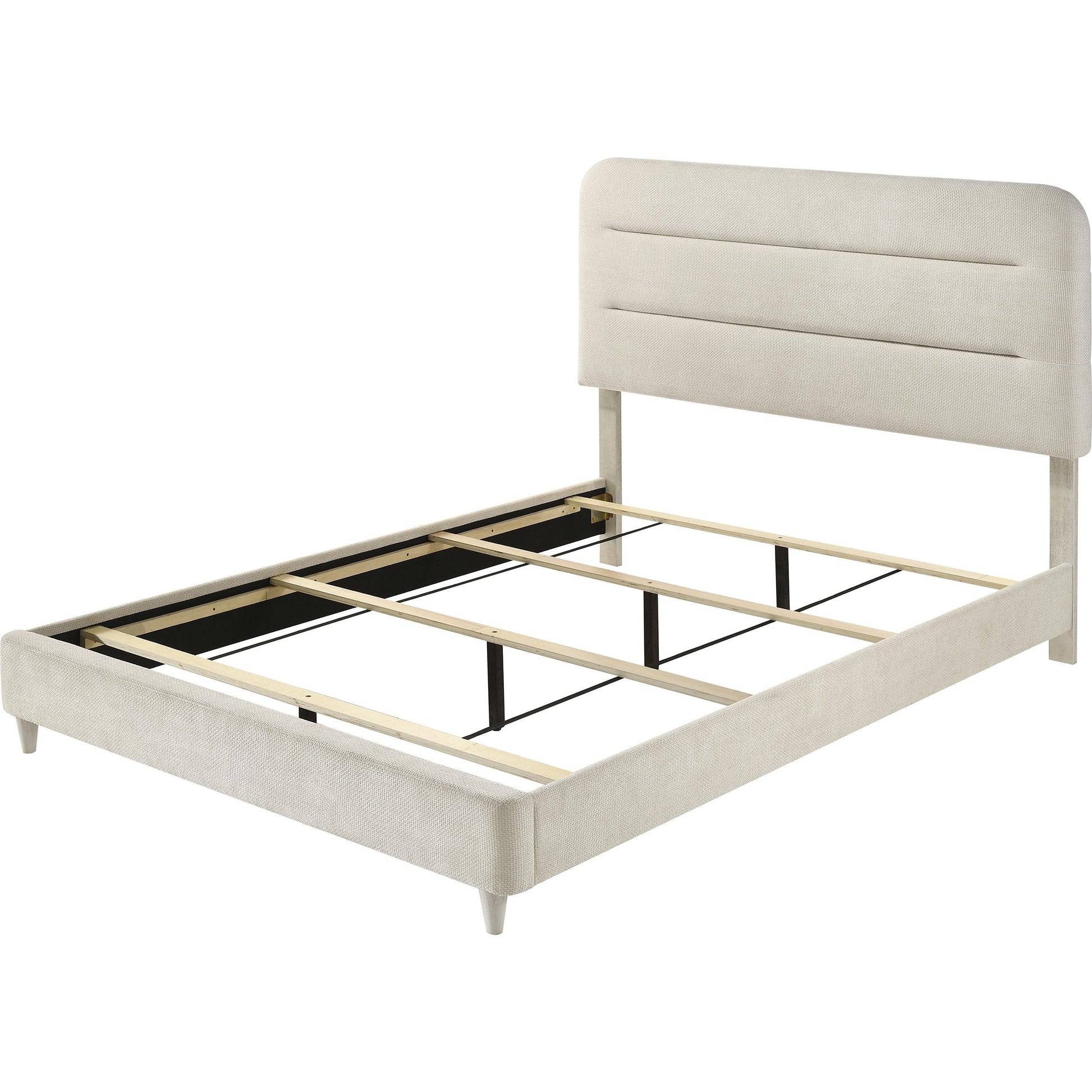  Size_King  -- Nyomi Upholstered Panel Bed IMAGE 2