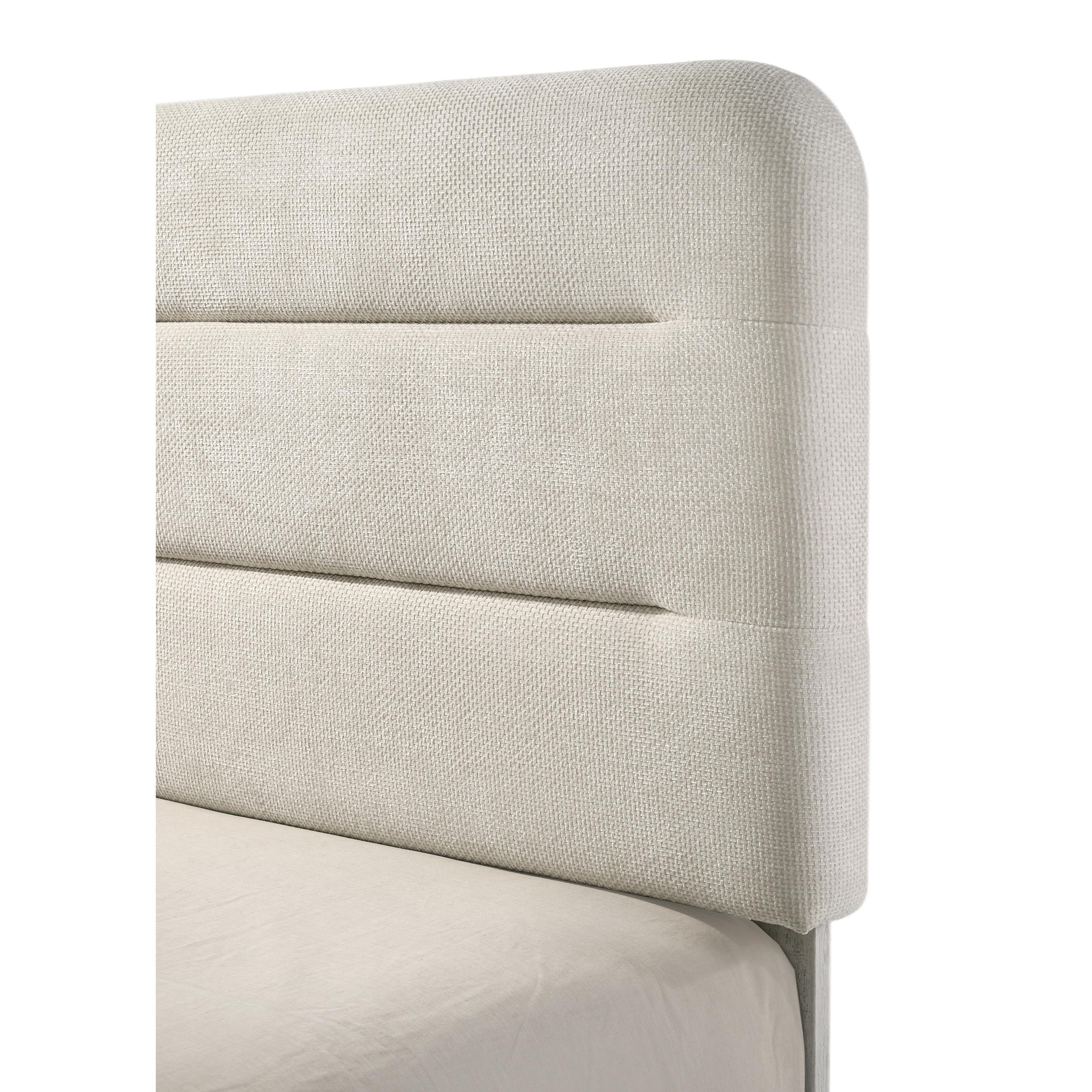  Size_King  -- Nyomi Upholstered Panel Bed IMAGE 4