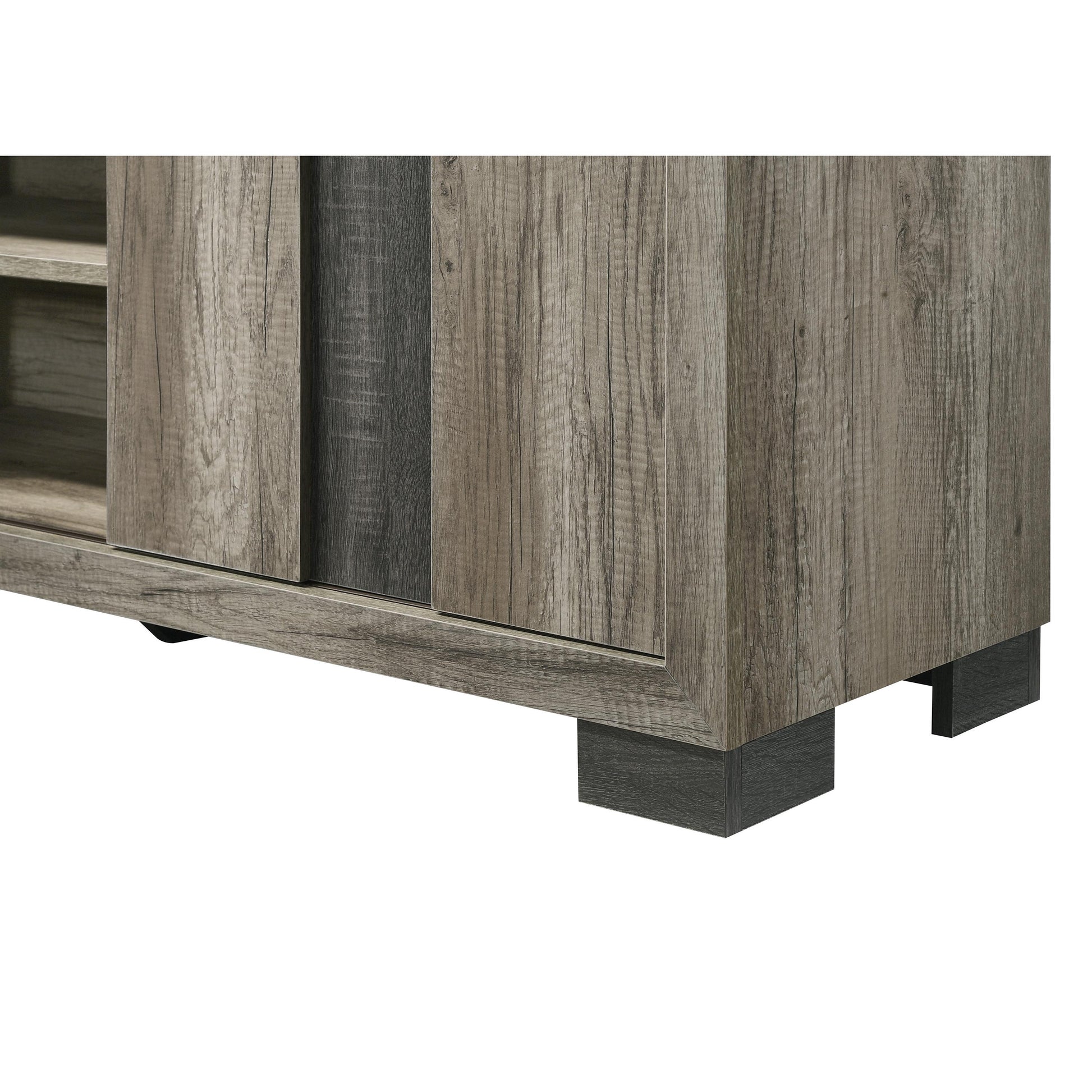  Crown Mark Rangley B6830-99 TV Stand - Grey/Brown IMAGE 5