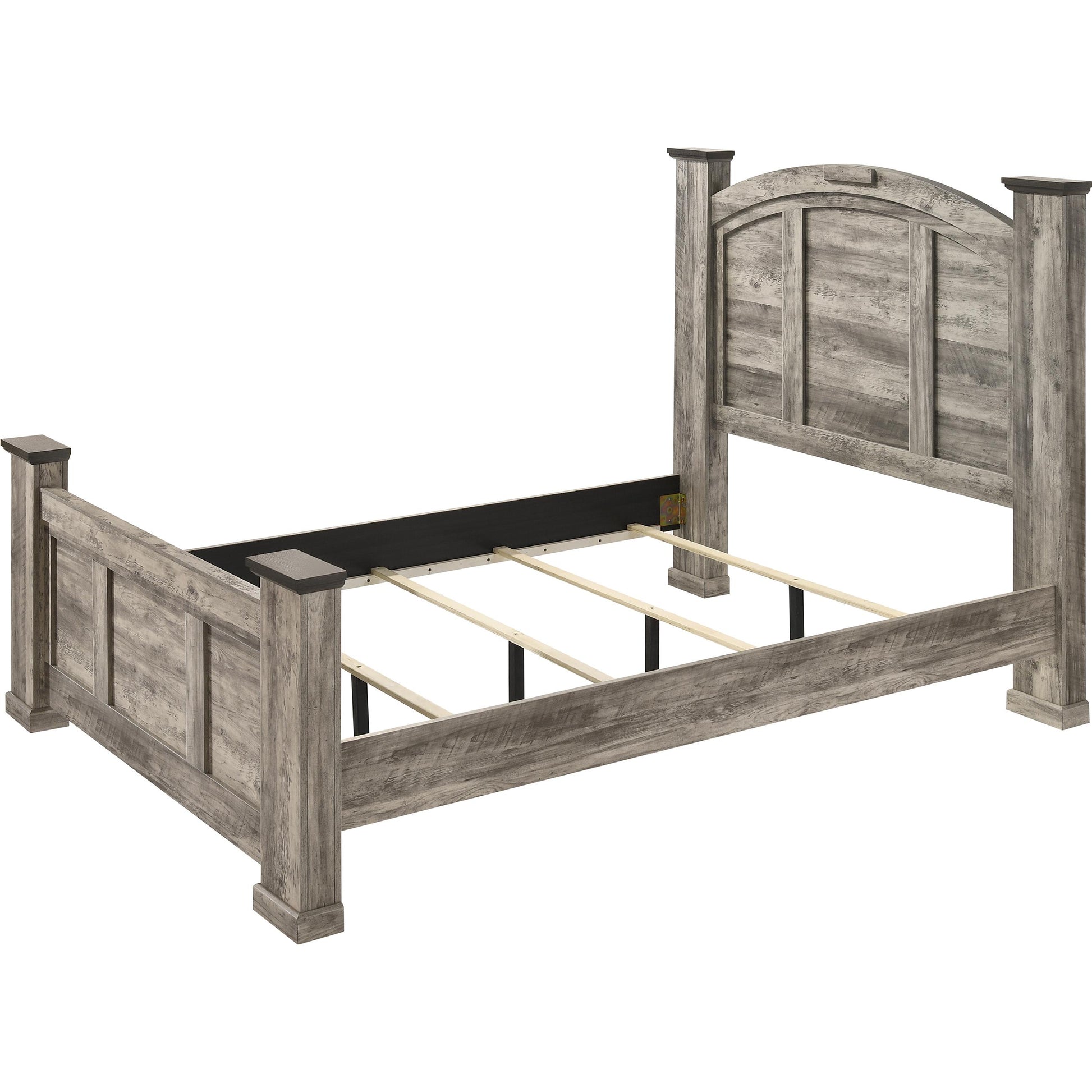  Size_Queen  -- Ella Mae B6840-Q Queen Poster Bed IMAGE 2