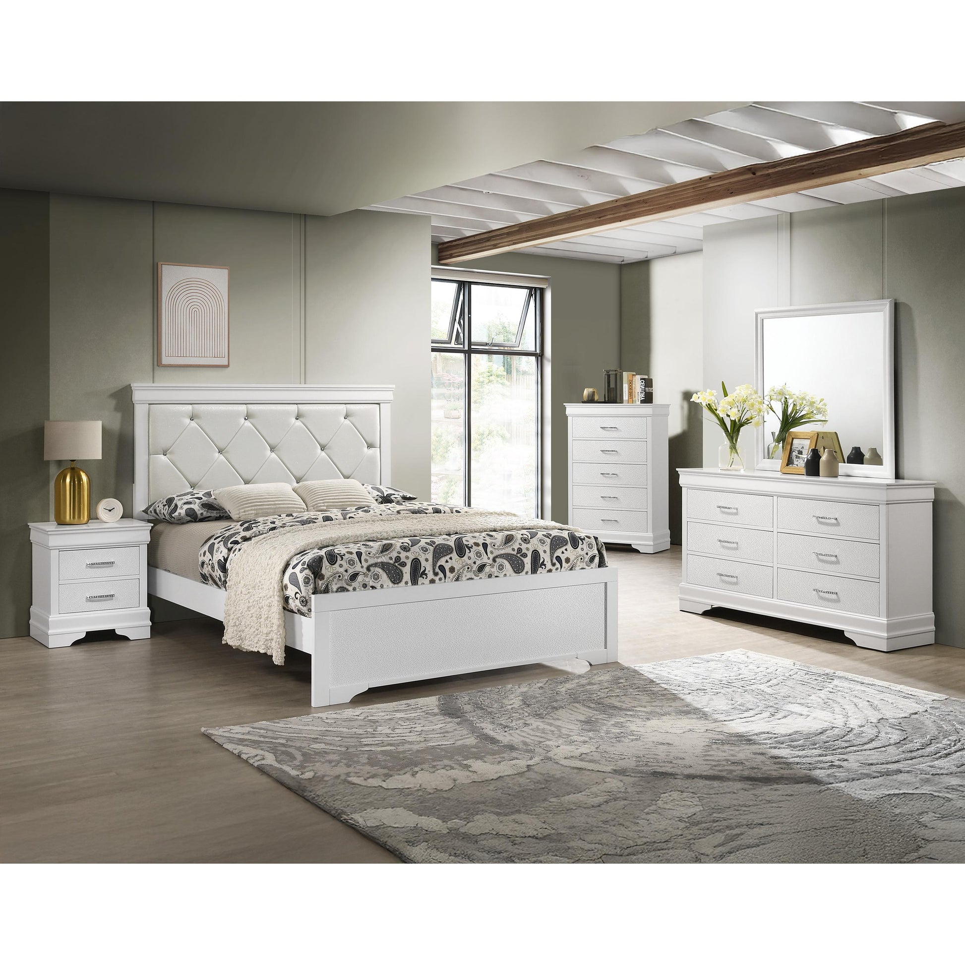  Size_Full  -- Amalia B6912-F Full Bed IMAGE 3