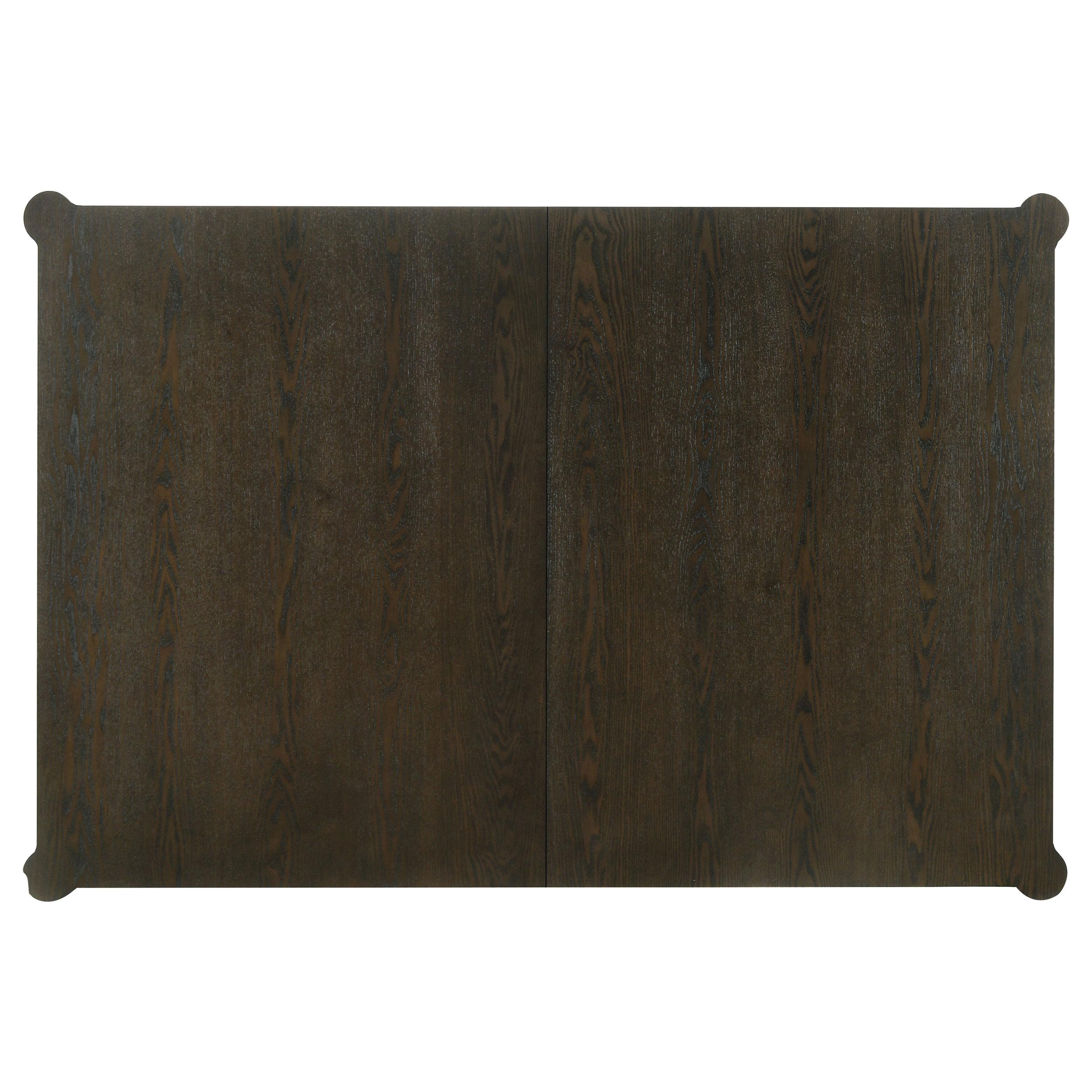  Coaster Furniture Reseda 193671 81-inch Extension Leaf Dining Table - Ash Brown IMAGE 10