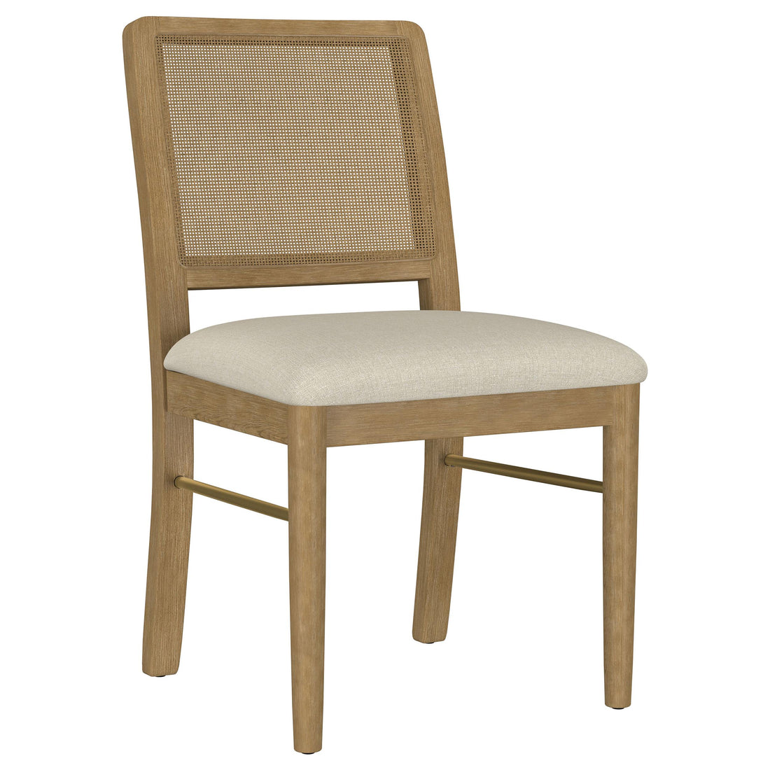  Coaster Furniture Arini 108932SWD Set of 2 Rattan Cane Dining Side Chair - Sand Wash IMAGE 1
