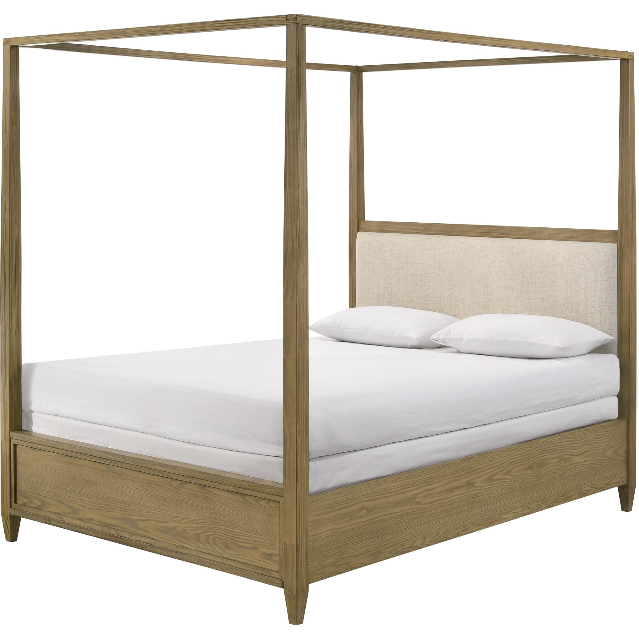  Size_Queen  -- Sienna B8250-Q-BED Queen Canopy Bed IMAGE 1