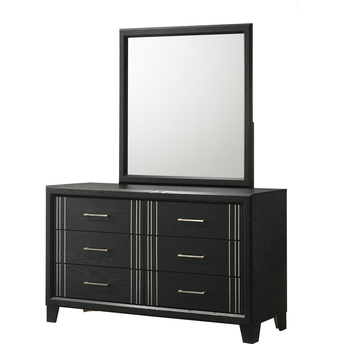  Crown Mark Charlie B9235-1 Dresser - Charcoal IMAGE 1