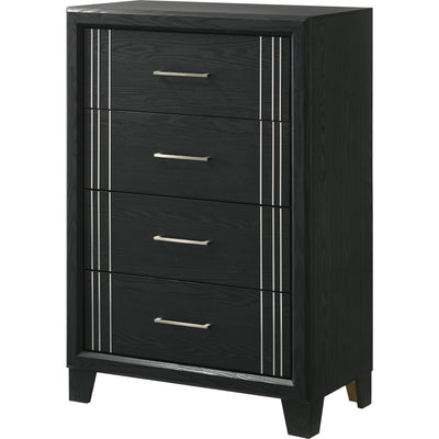  Crown Mark Charlie B9235-4 Chest - Charcoal IMAGE 1