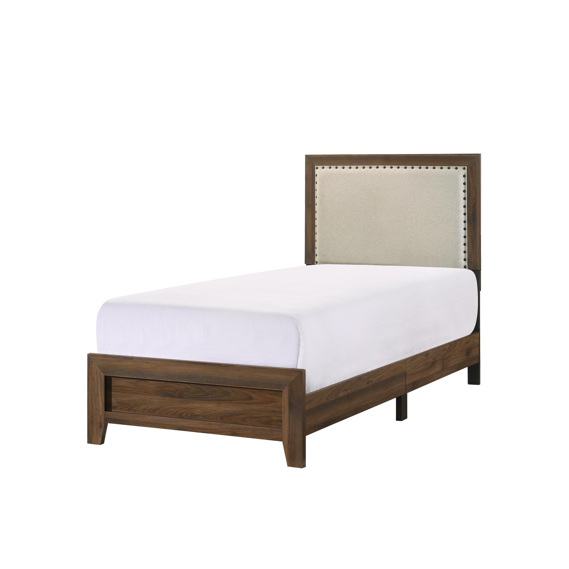  Size_Twin  -- Millie B9255-T-BED Twin Upholstered Bed IMAGE 1