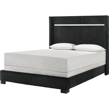  Size_King  -- Crown Mark Gennro Panel Bed IMAGE 1