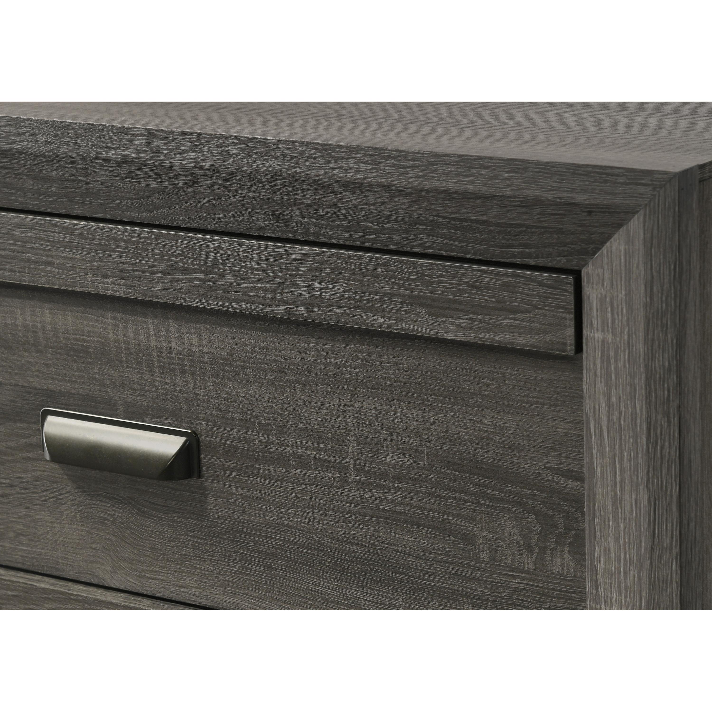  Crown Mark Valor B9335-4 Chest - Grey IMAGE 3