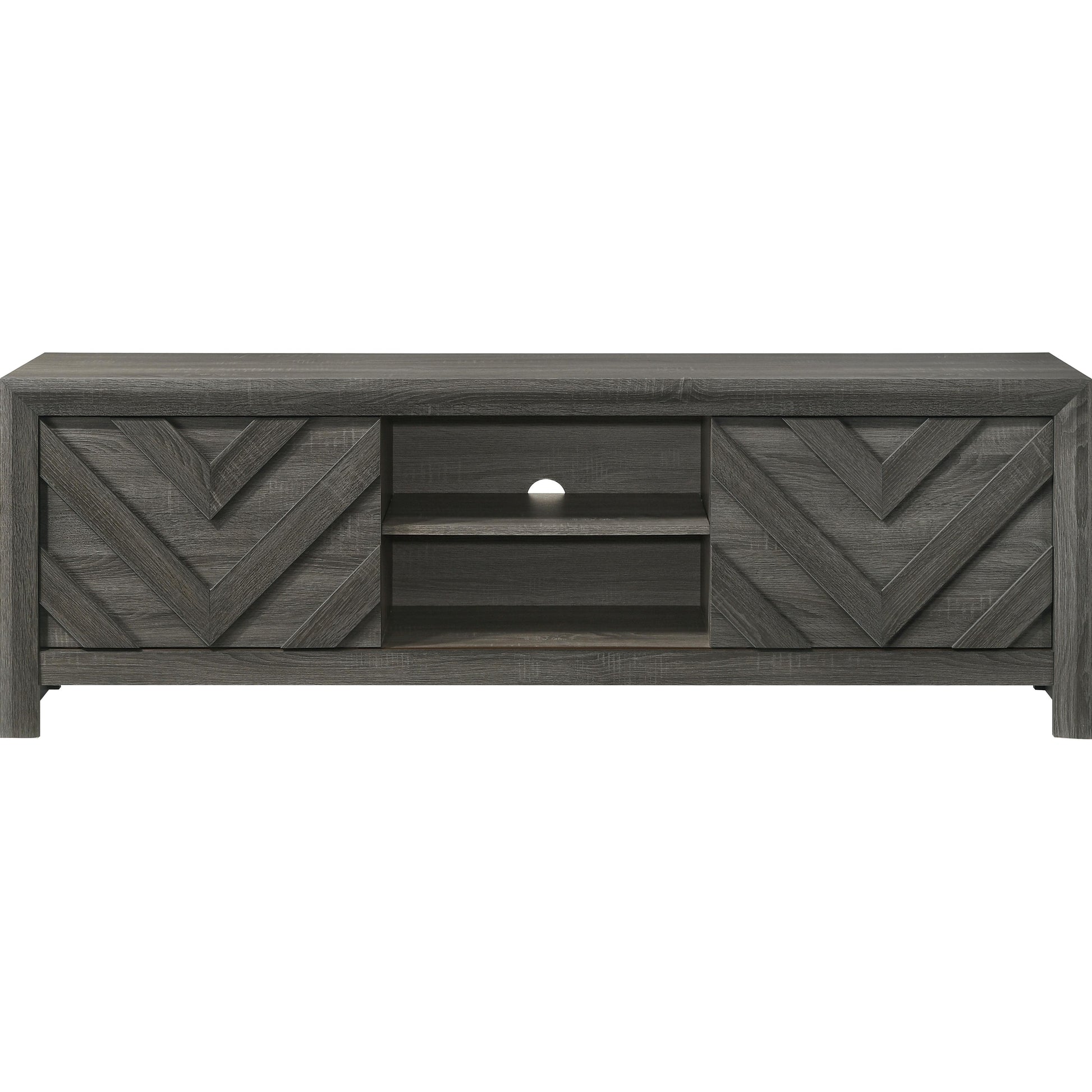  Crown Mark Valor B9335-9 TV Stand - Grey IMAGE 2