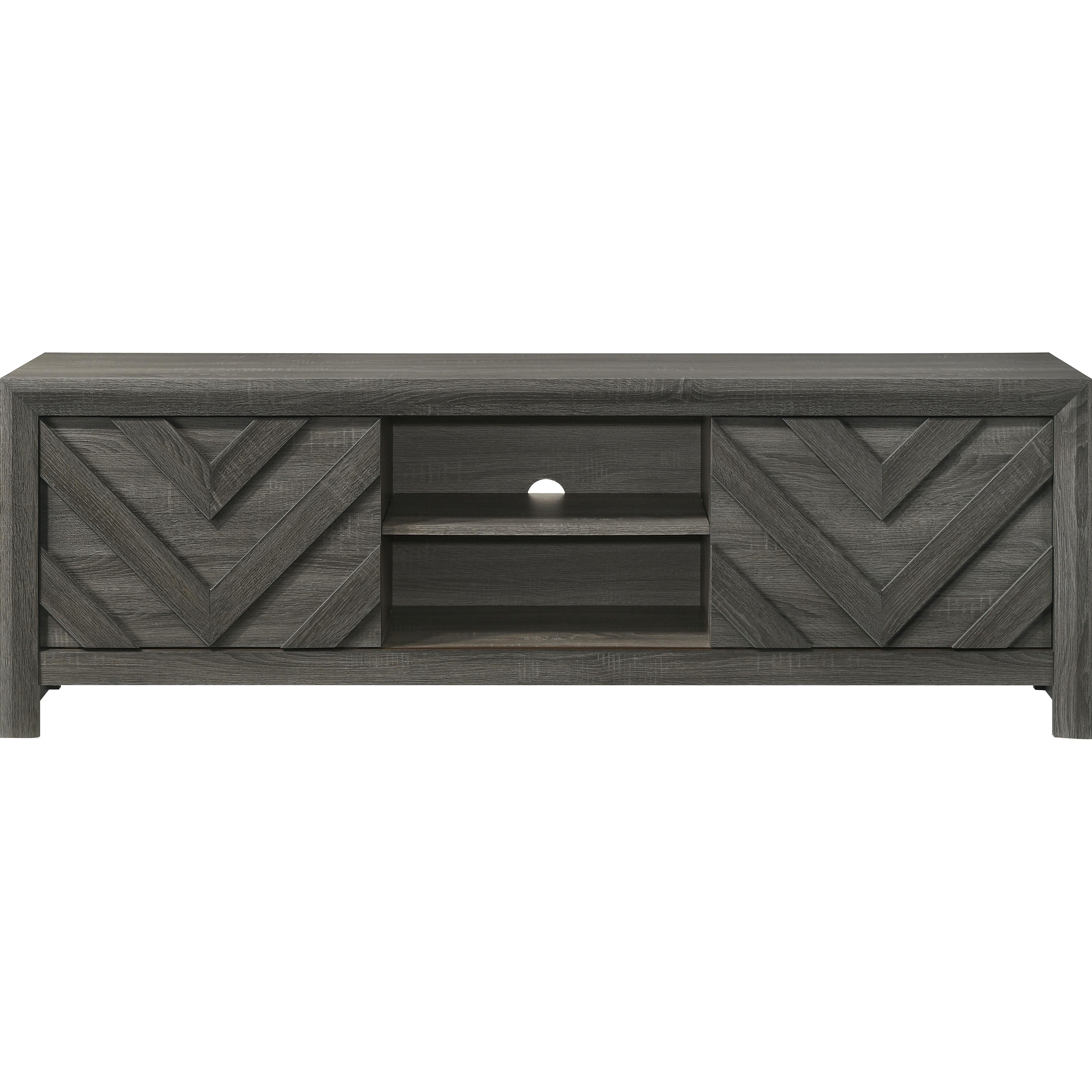  Crown Mark Valor B9335-9 TV Stand - Grey IMAGE 2