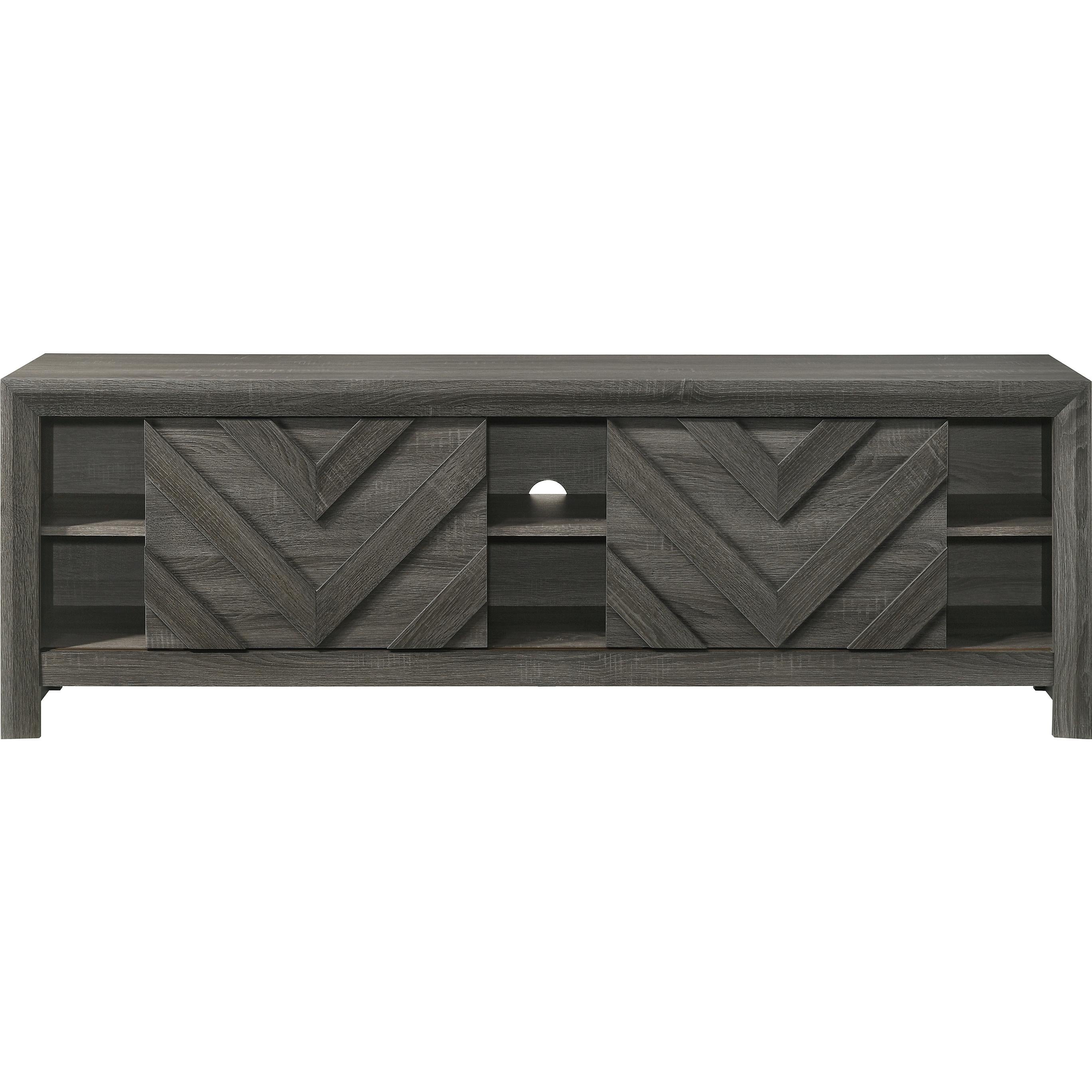  Crown Mark Valor B9335-9 TV Stand - Grey IMAGE 4