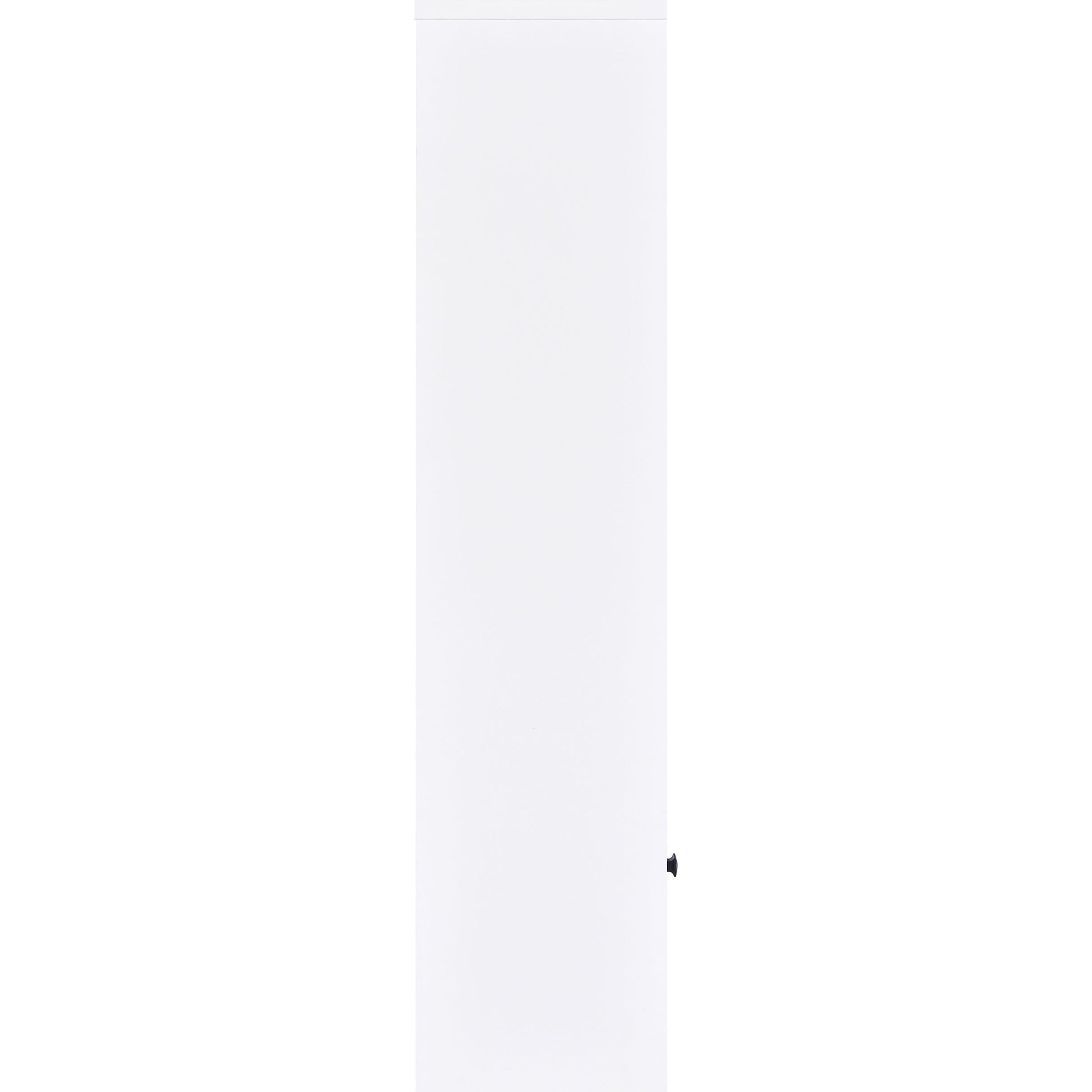  Coaster Furniture Laughlin 724114 3-shelf Engineered Wood Media Tower - White IMAGE 10