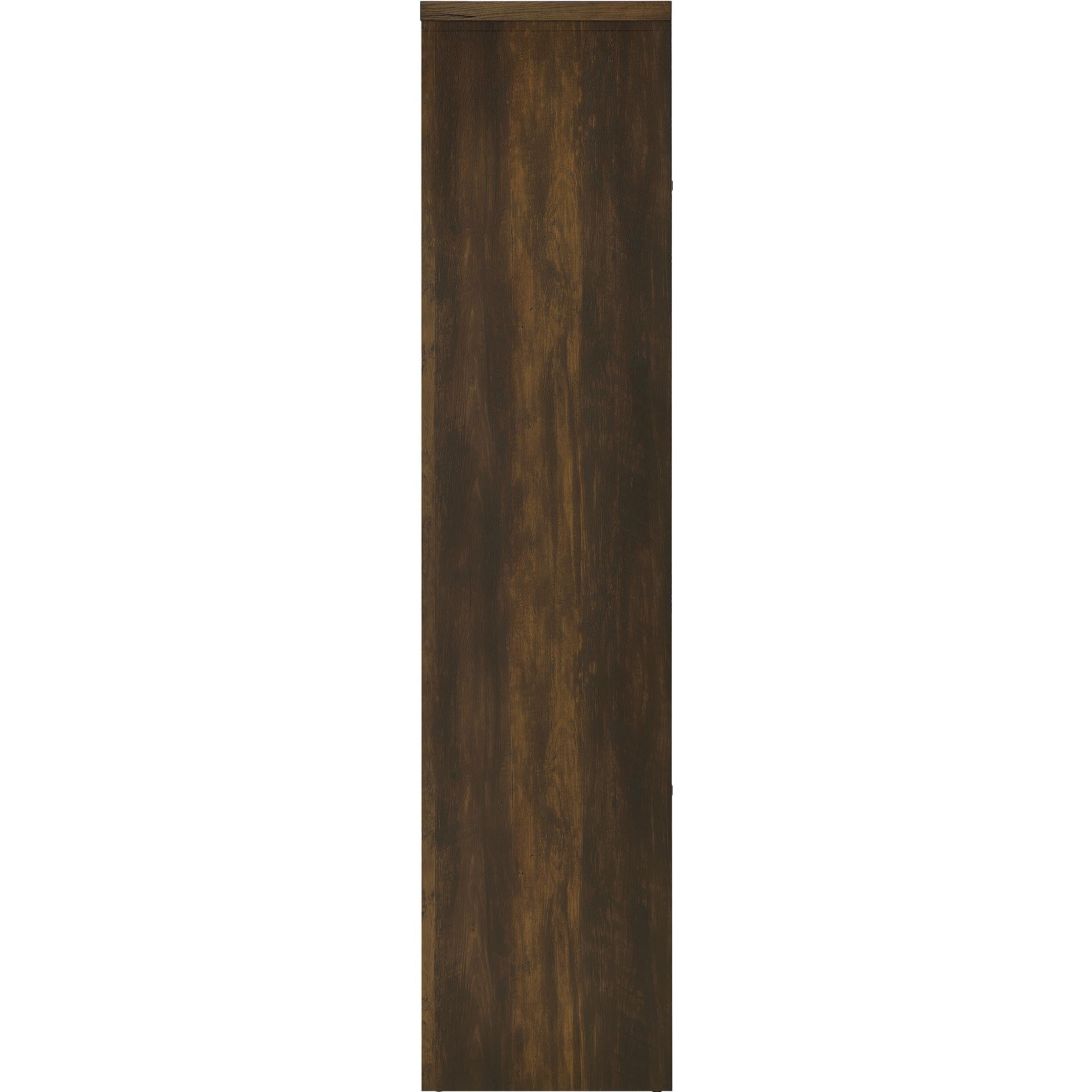  Coaster Furniture Laughlin 724123-SET 3-piece Entertainment Center TV Stand - Dark Pine IMAGE 14