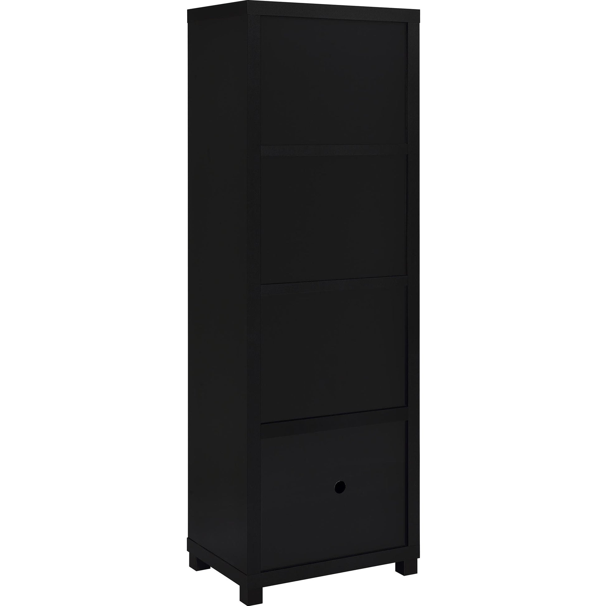  Coaster Furniture Jupiter 736303-SET 3-piece Entertainment Center 79-inch TV Stand - Black IMAGE 14