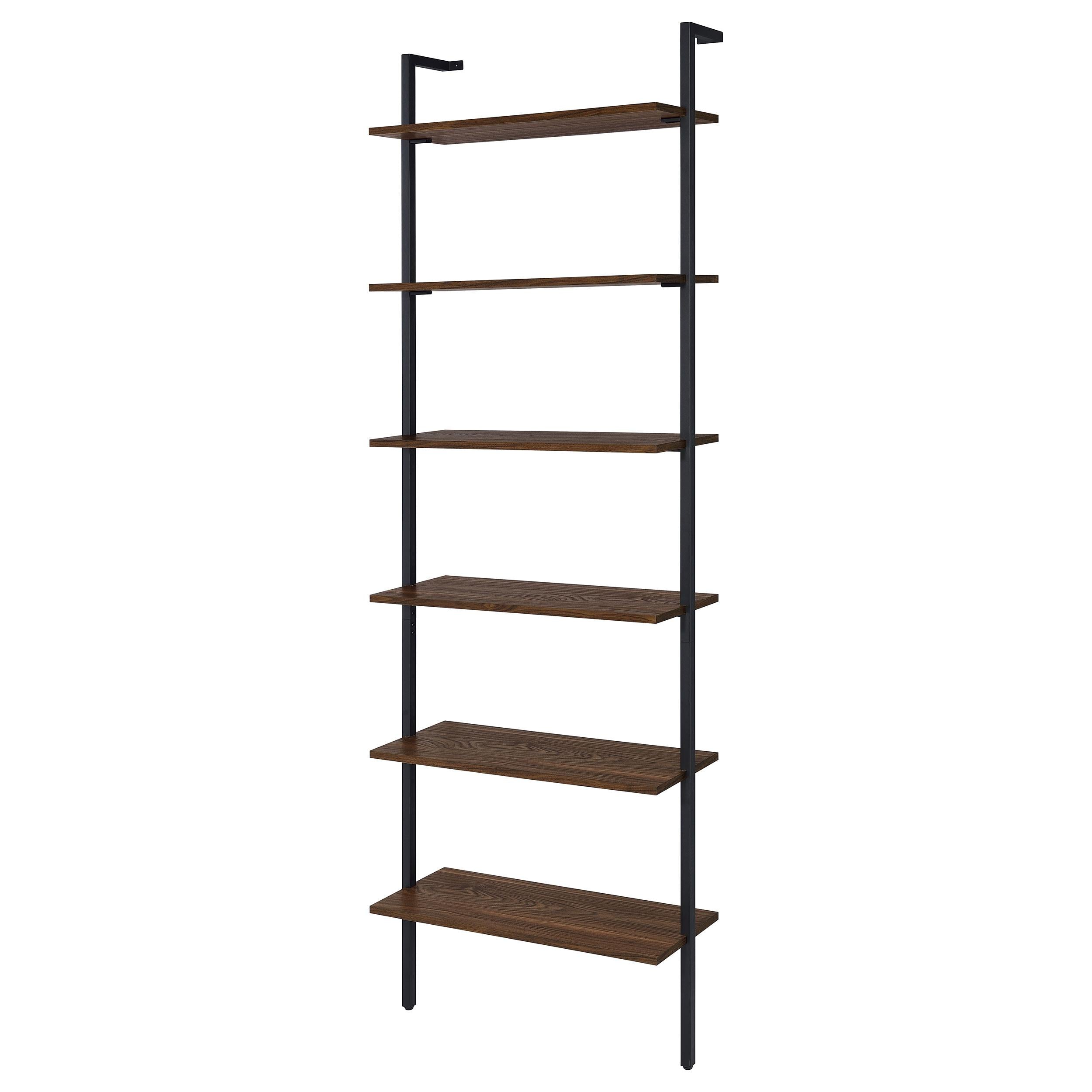  Coaster Furniture Owens 980074-S3 3-piece 96-inch Wall Mounted Bookshelf Set - Walnut IMAGE 12