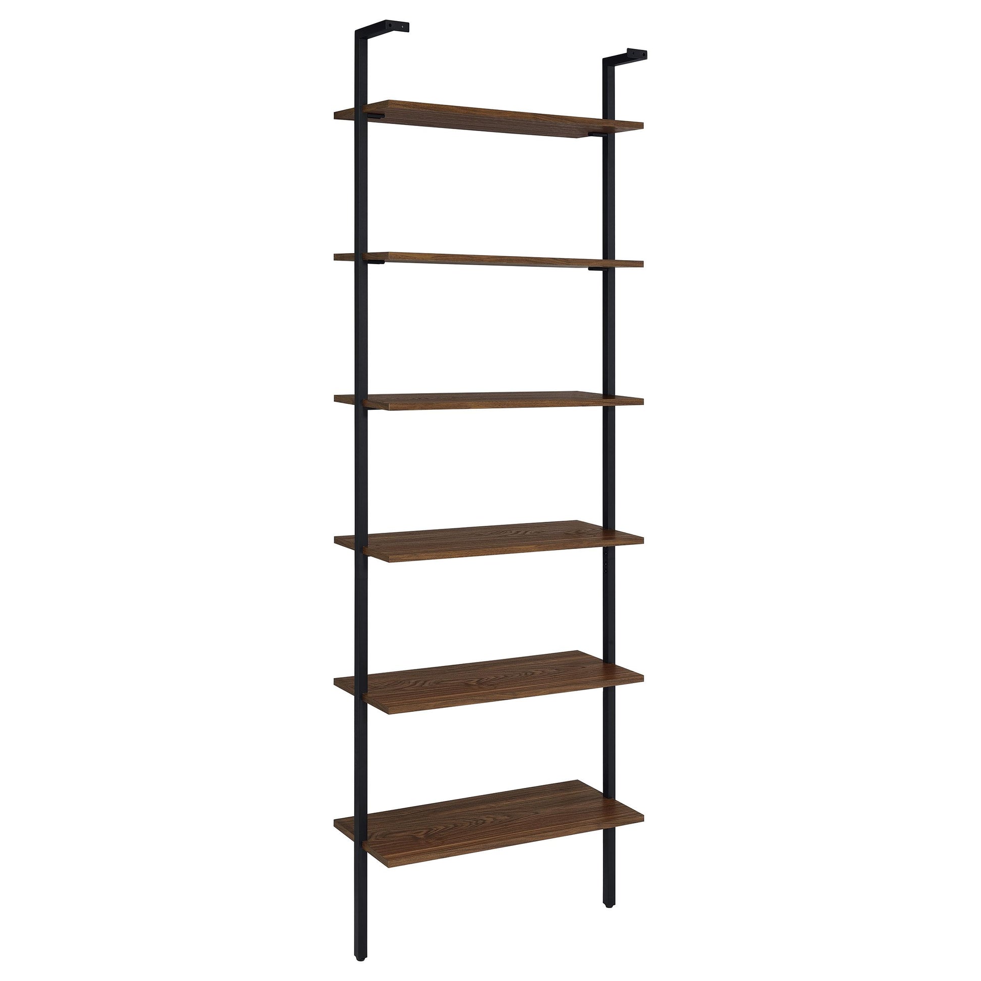 Coaster Furniture Owens 980074-S3 3-piece 96-inch Wall Mounted Bookshelf Set - Walnut IMAGE 14
