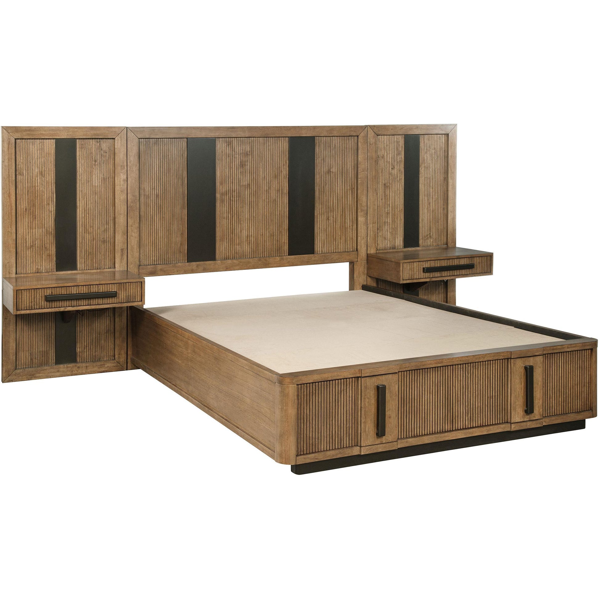  Size_King  -- Coaster Furniture Terrace Panel Bed with Storage IMAGE 1