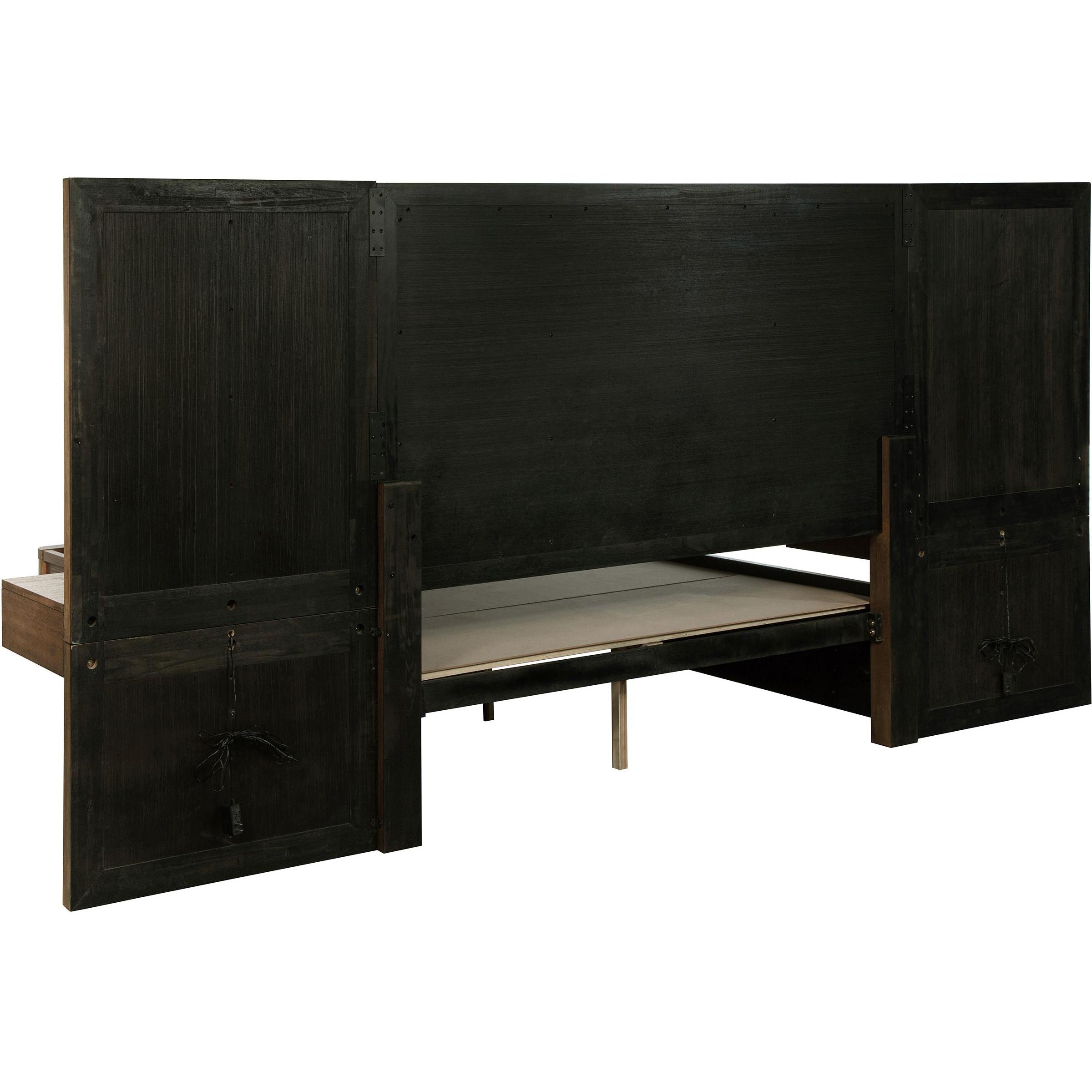  Size_King  -- Coaster Furniture Terrace Panel Bed with Storage IMAGE 4