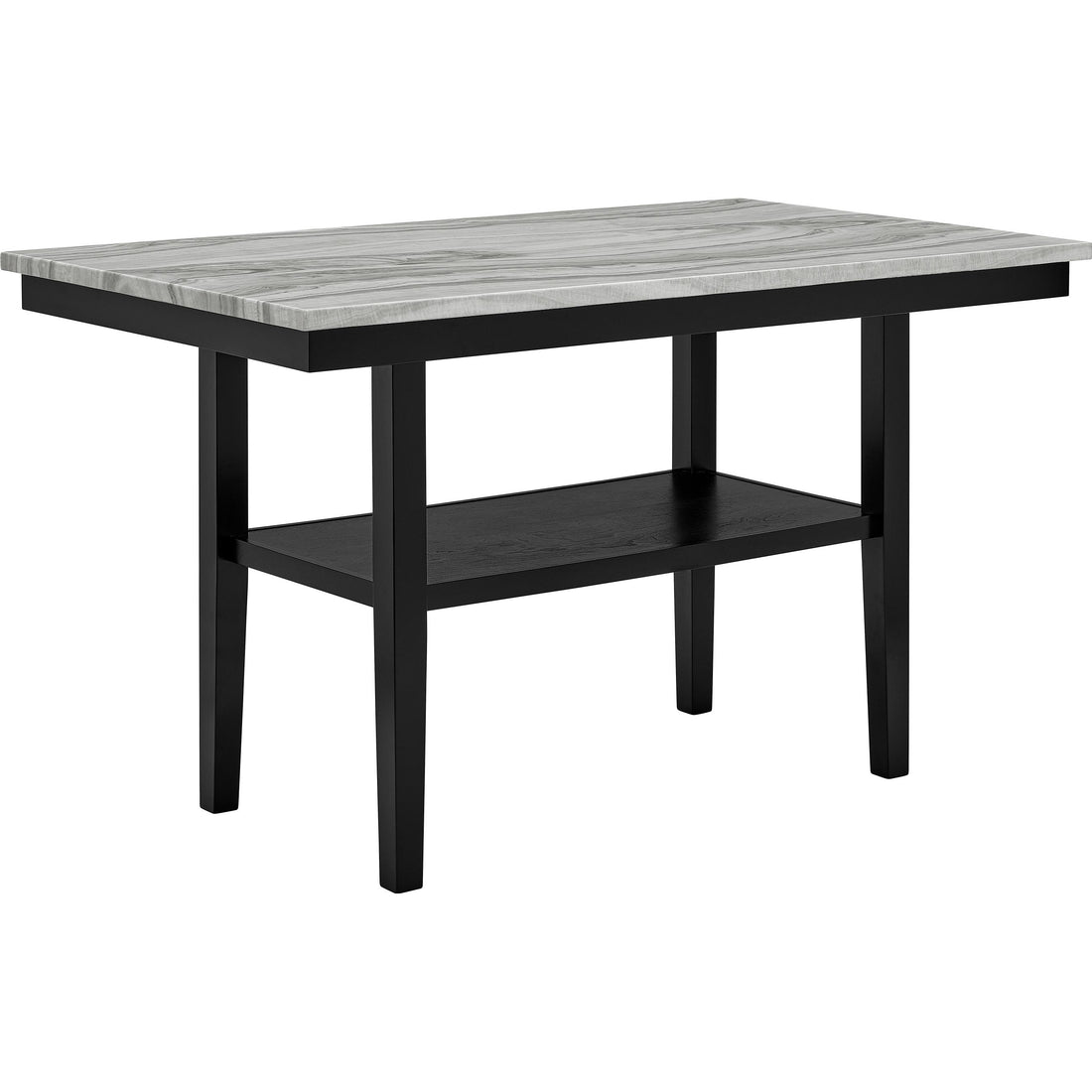  Crown Mark Marbel 1718SET 5 pc Dinette with Faux Marble Top IMAGE 1