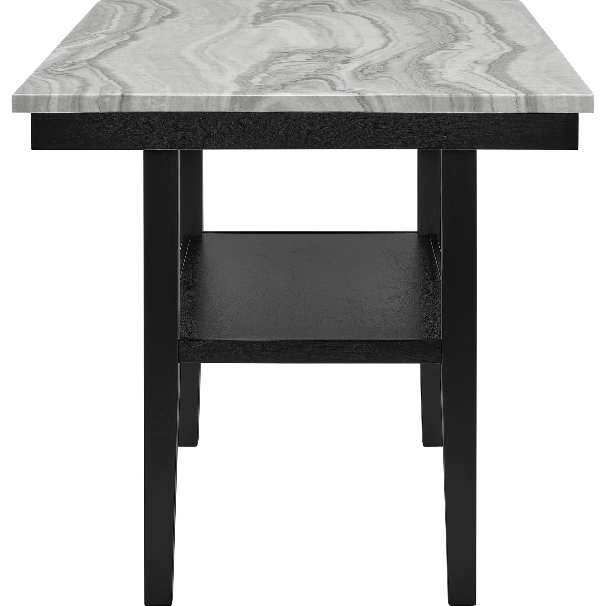  Crown Mark Marbel 1718SET 5 pc Dinette with Faux Marble Top IMAGE 3