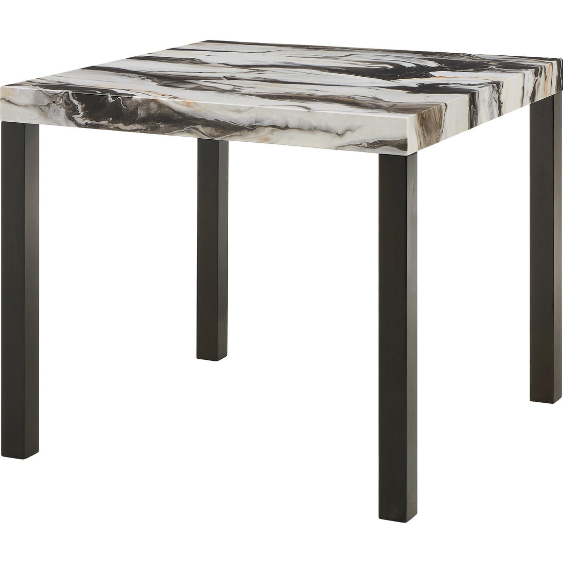  Crown Mark Vega 1720T-4545 Faux Marble Counter Height Dining Table IMAGE 1