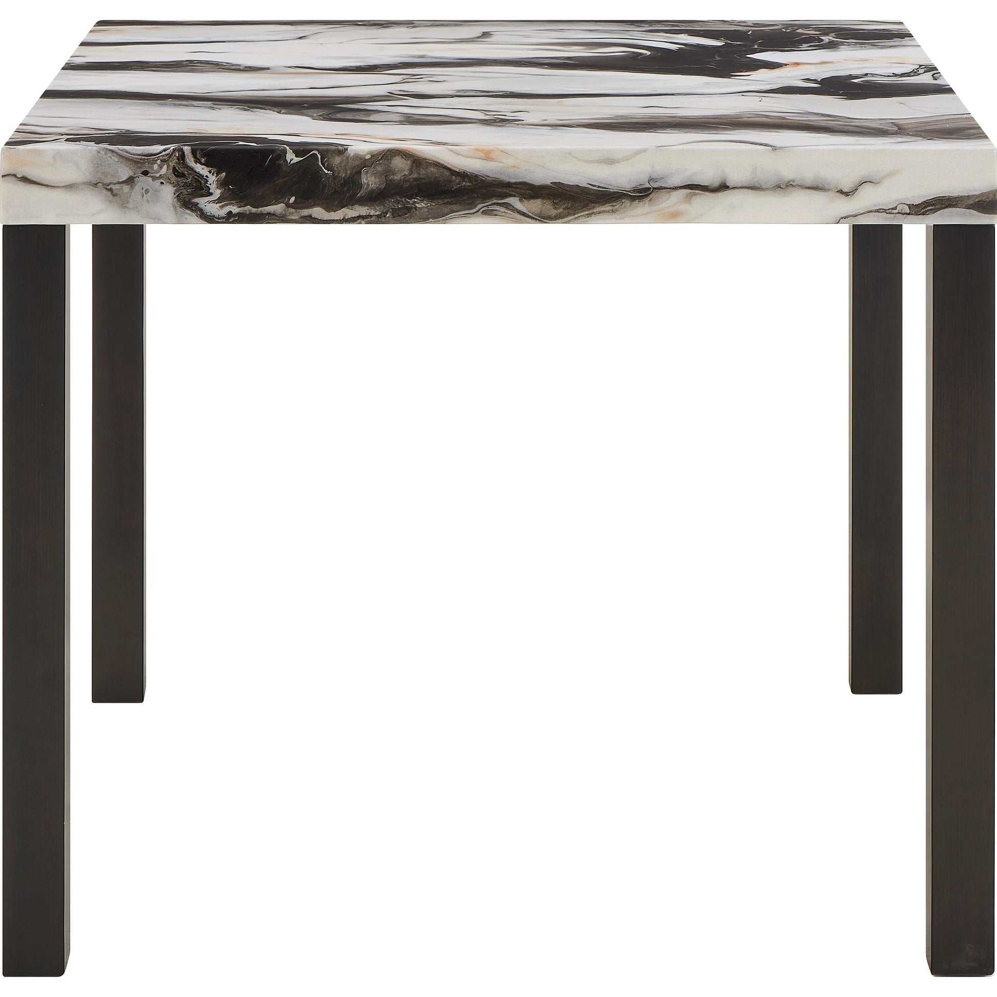  Crown Mark Vega 1720T-4545 Faux Marble Counter Height Dining Table IMAGE 2