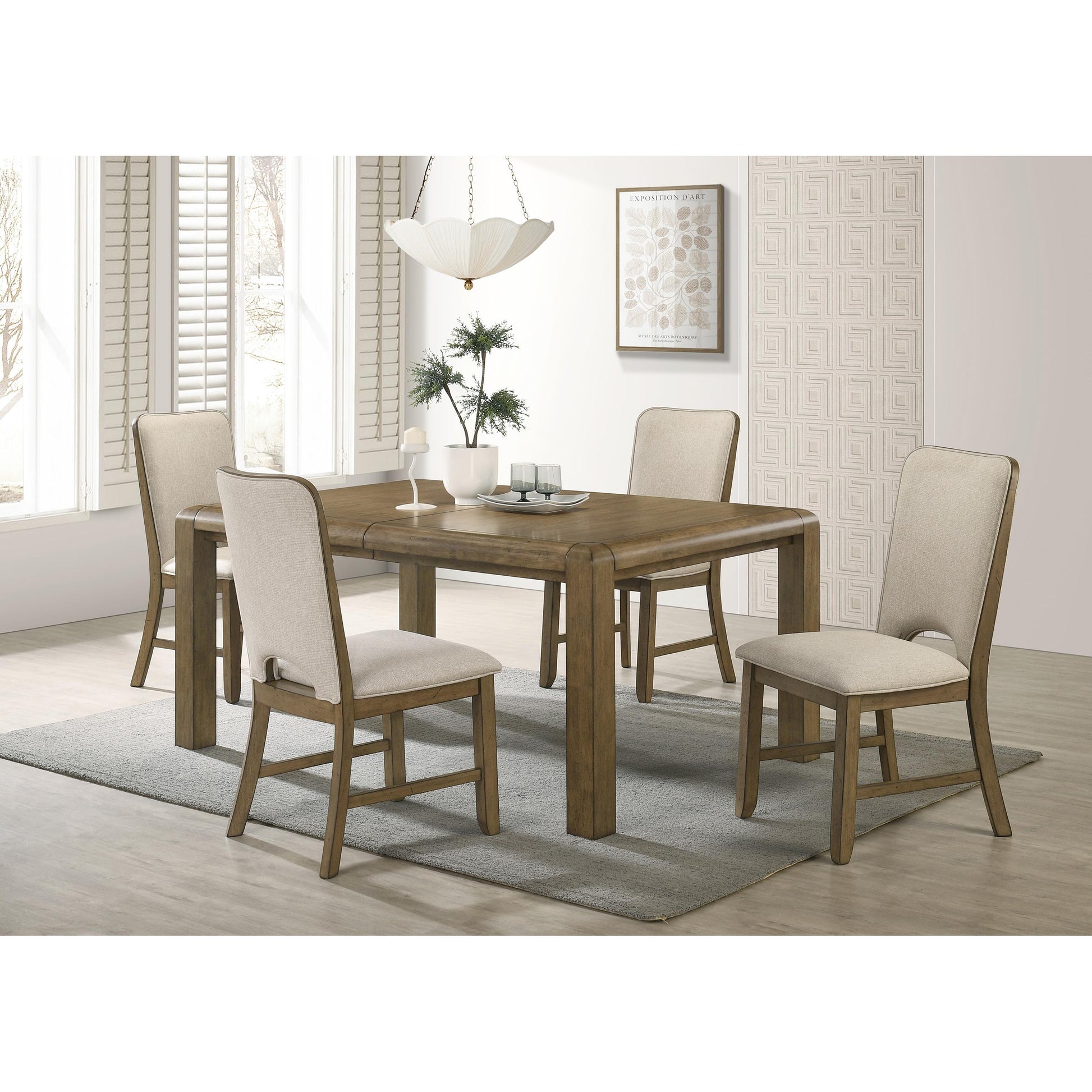  Crown Mark Cockrell 2156T-4282 Dining Table with 18" Leaf IMAGE 7