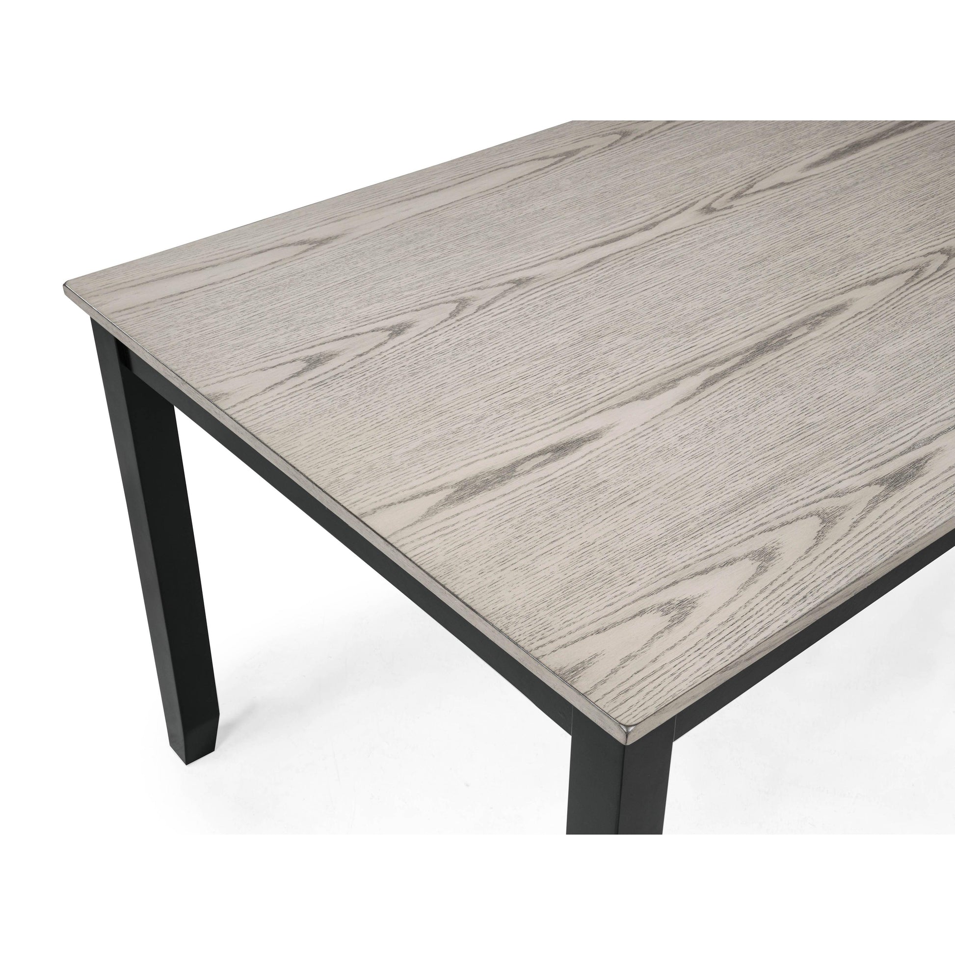  Crown Mark Lester 2231SET-LG 6 pc Dinette - Light Grey IMAGE 3