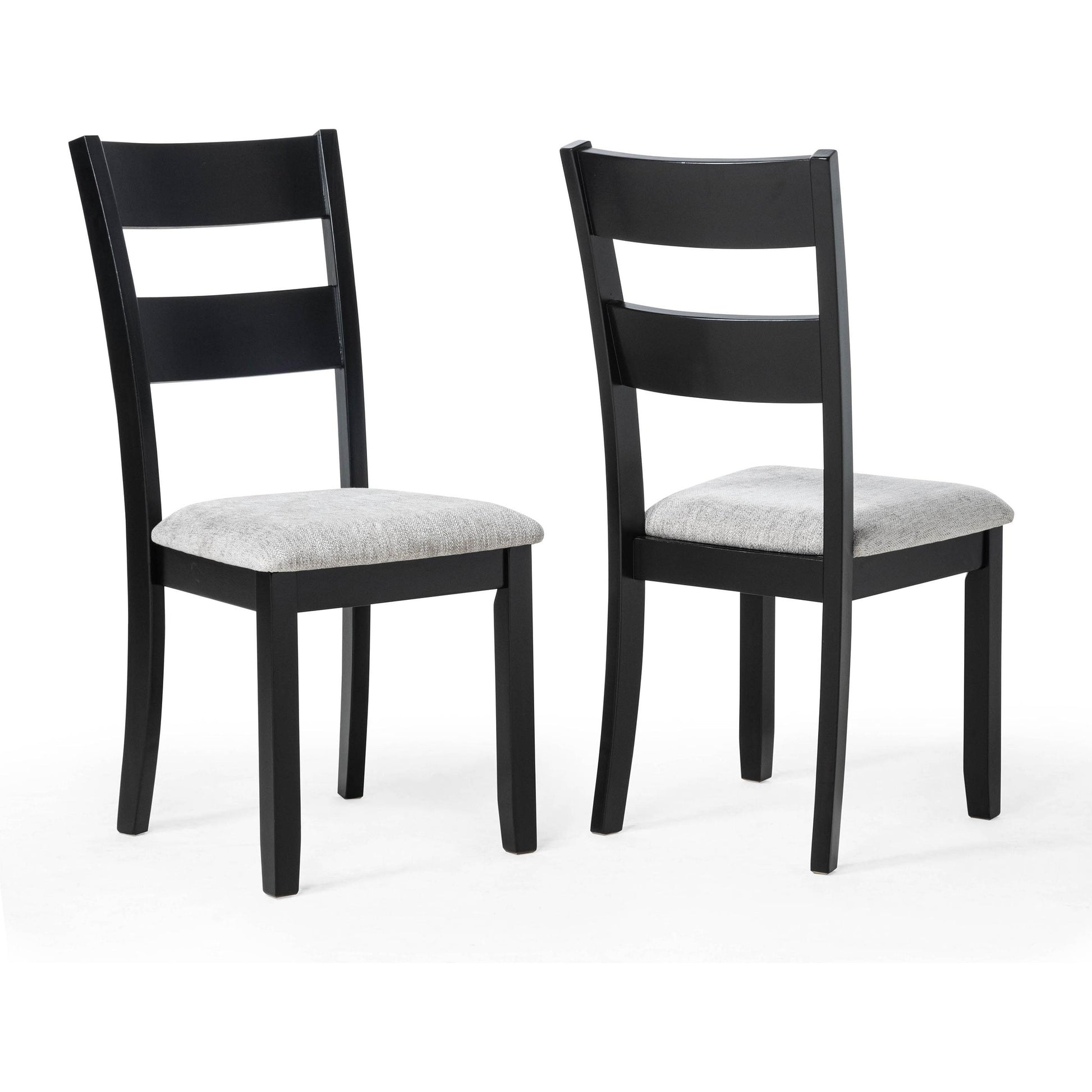  Crown Mark Lester 2231SET-LG 6 pc Dinette - Light Grey IMAGE 4