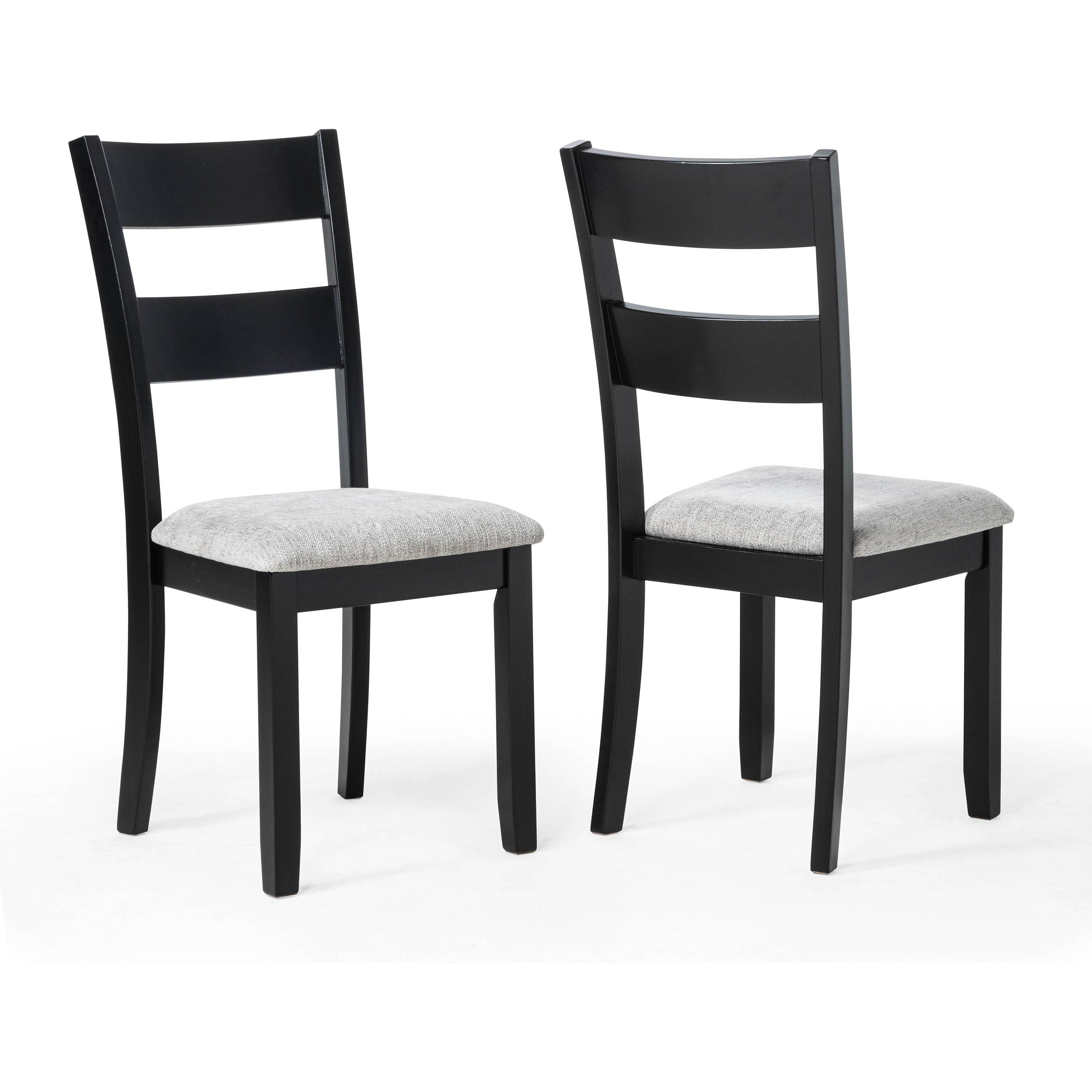  Crown Mark Lester 2231SET-LG 6 pc Dinette - Light Grey IMAGE 4