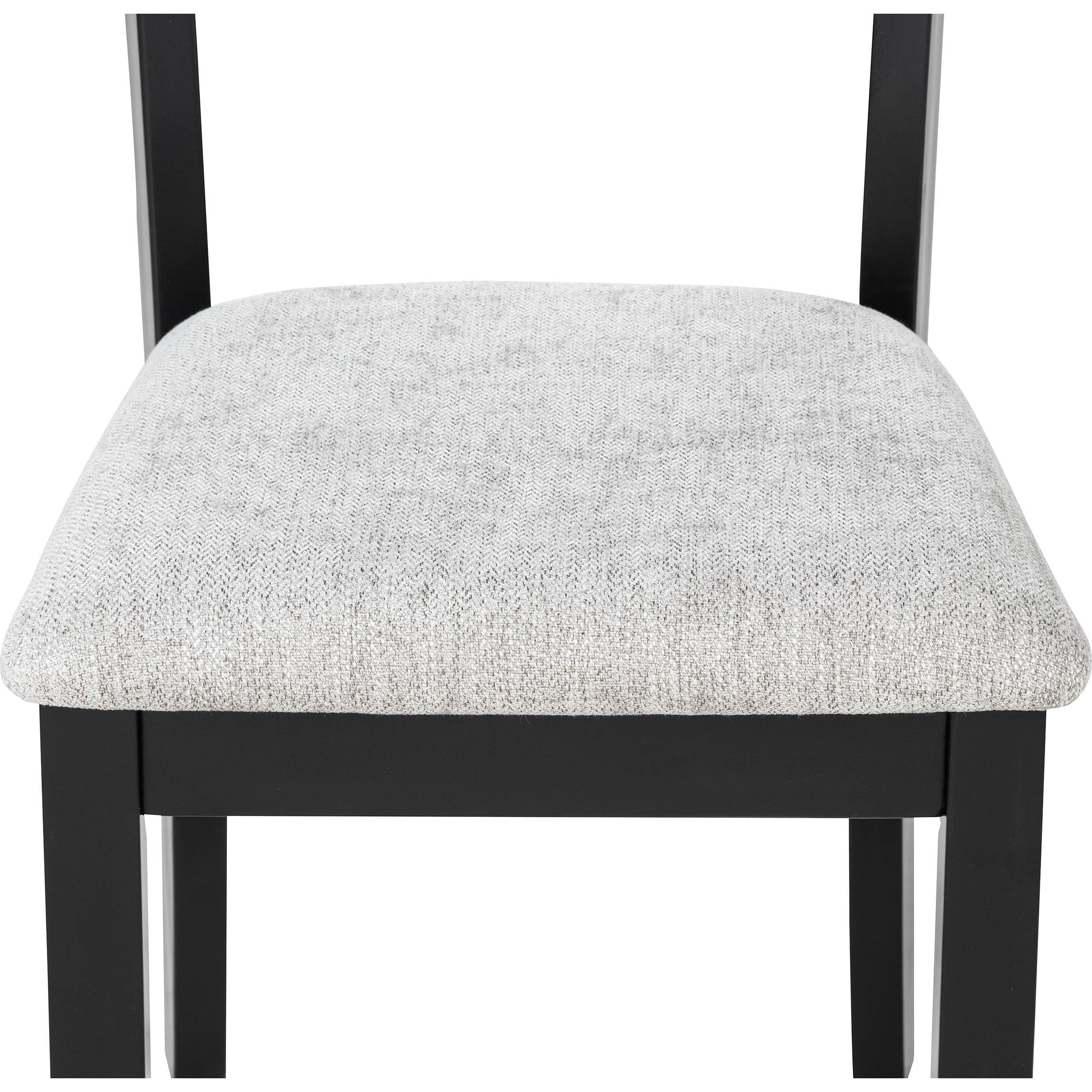  Crown Mark Lester 2231SET-LG 6 pc Dinette - Light Grey IMAGE 5