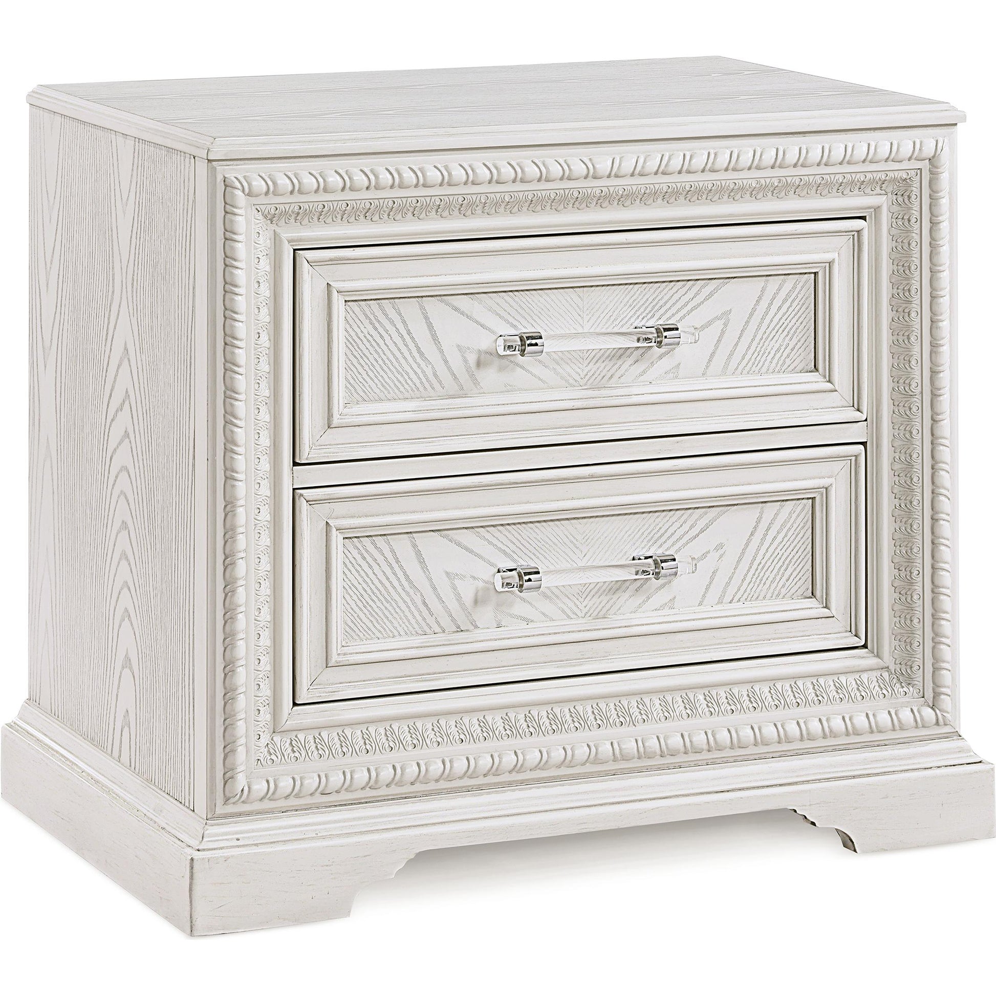  Crown Mark Alexandria B1650N-2 Nightstand - Antique White IMAGE 1