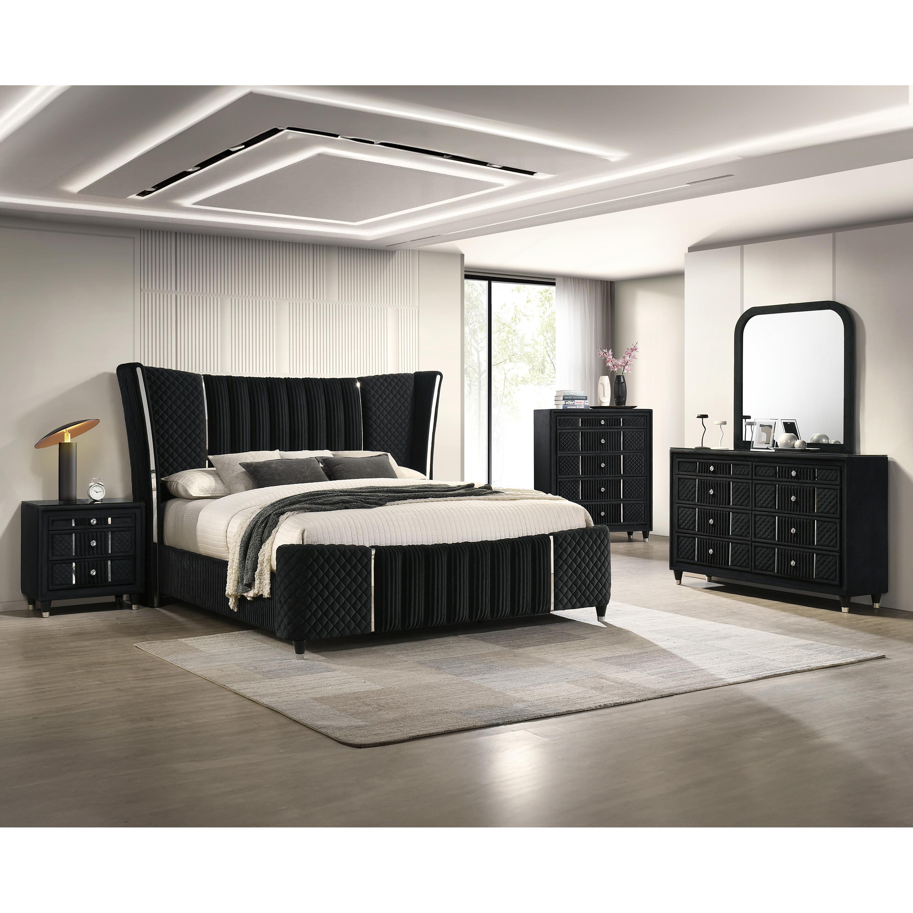  Size_Queen  -- Armany B2300-Q Queen Bed IMAGE 3